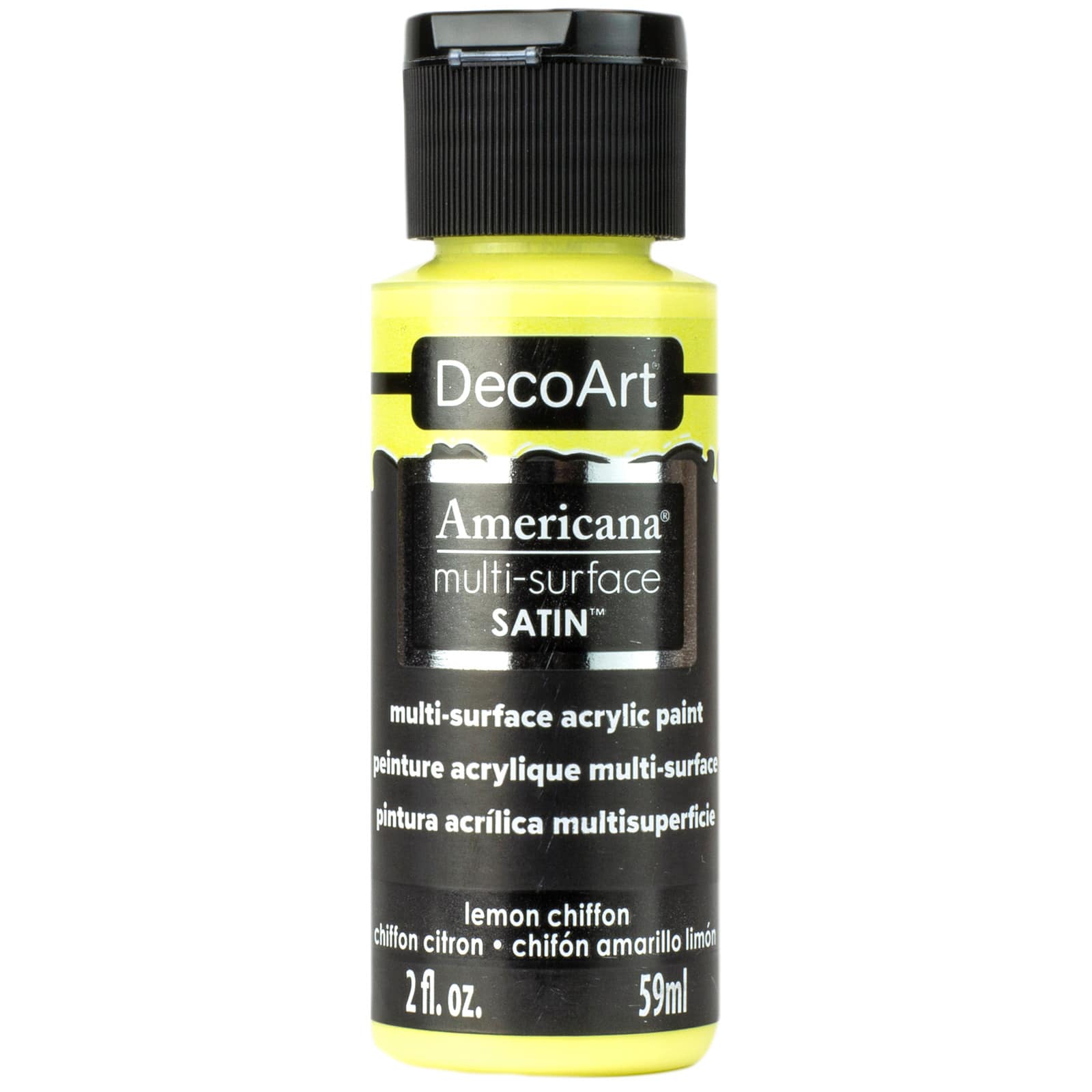 DecoArt Americana Multi-Surface Satin Acrylics, 2 oz., Metallic Silver –  innovationssa