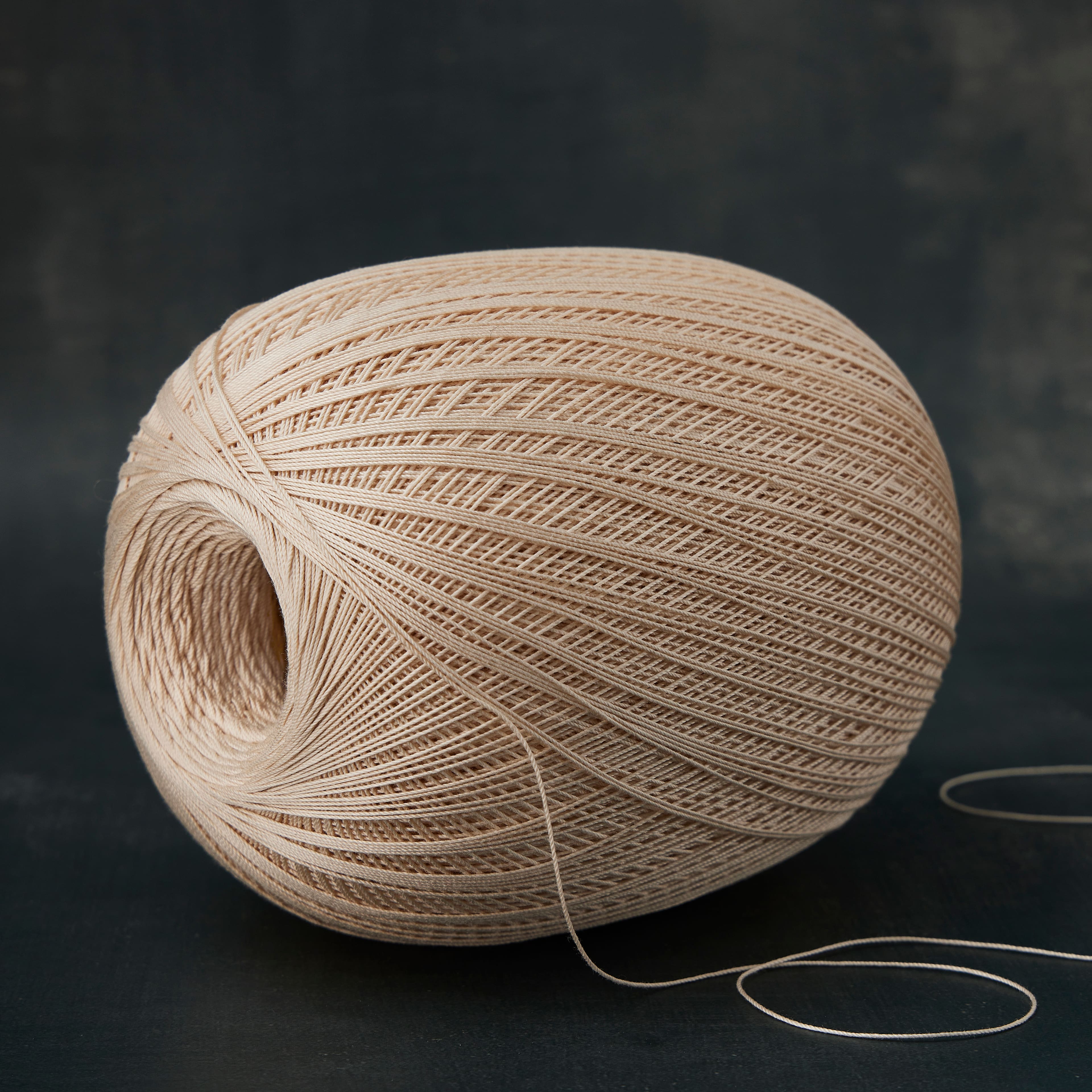 Aunt Lydia&#x27;s&#xAE; Jumbo Crochet Cotton Thread, Natural