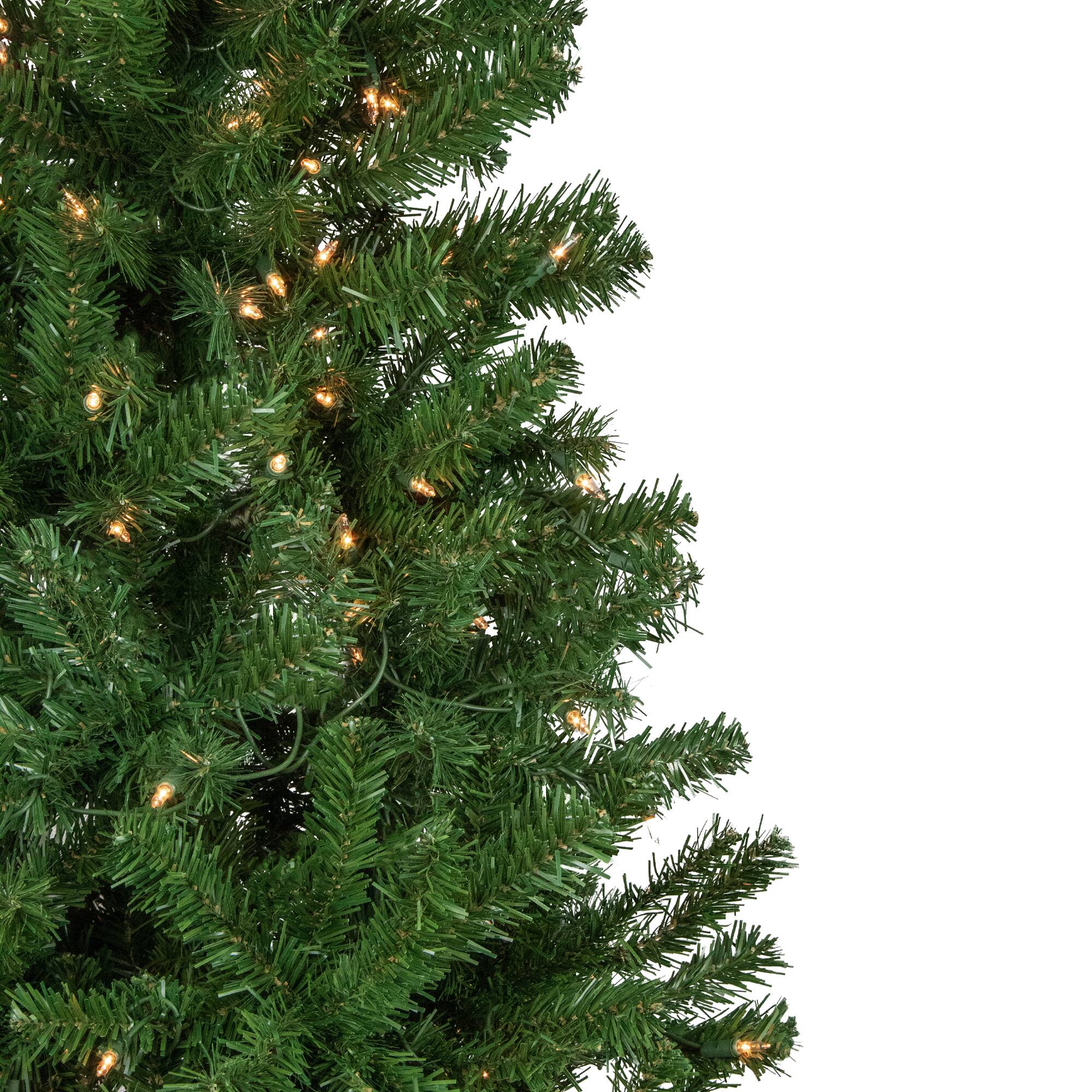 7ft. Pre-Lit Norfolk Spruce Artificial Christmas Tree