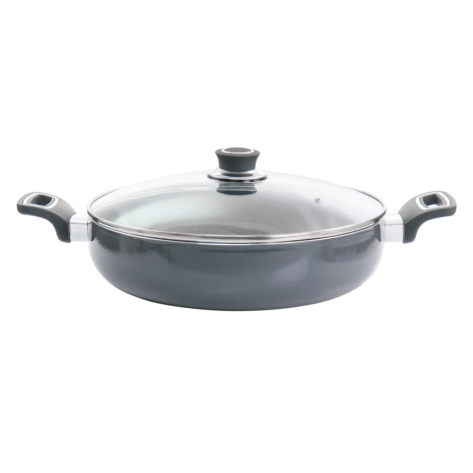 Oster Legacy 5qt. Gray Aluminum Nonstick Everyday Pan