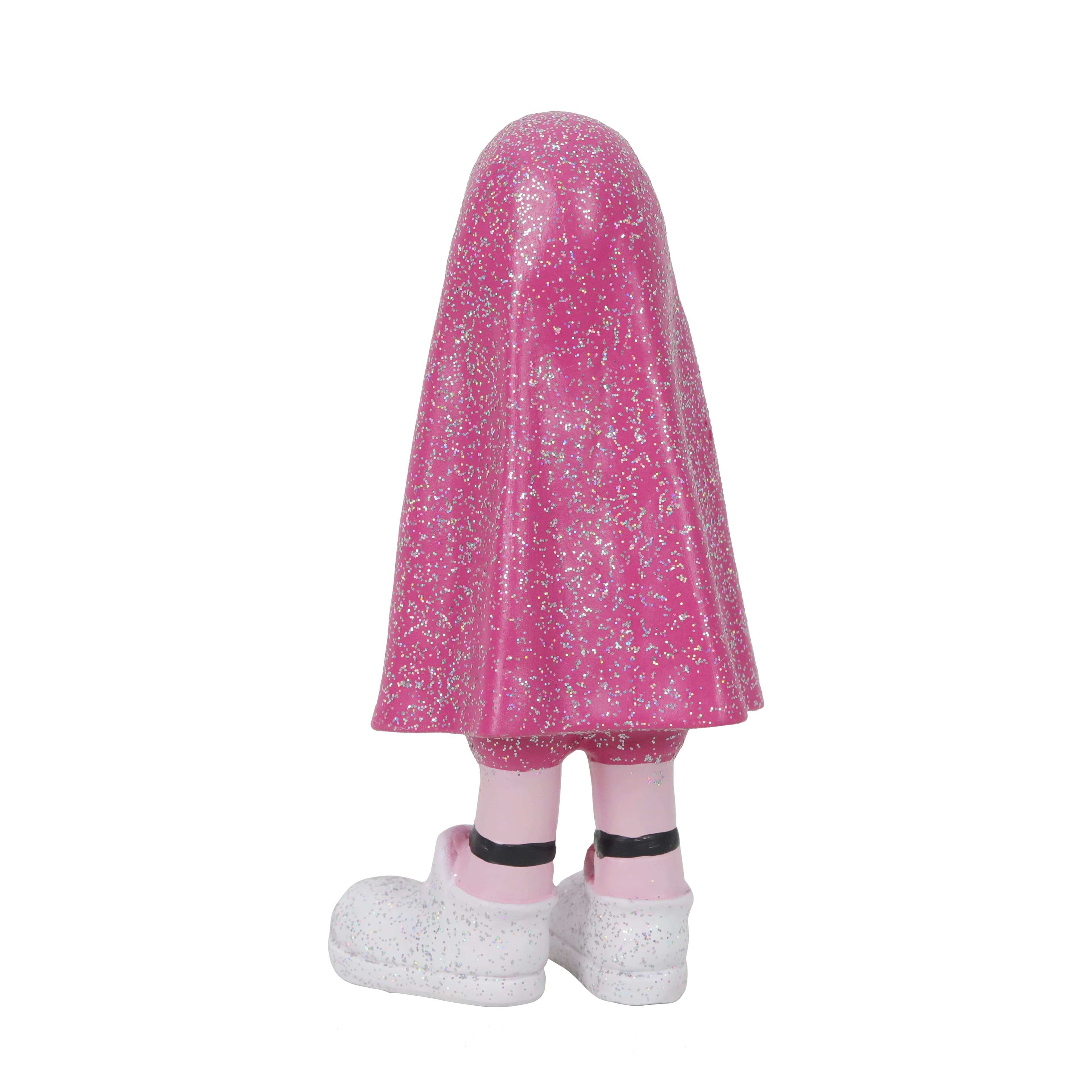 7.75&#x22; Standing Glitter Ghost Tabletop D&#xE9;cor by Ashland&#xAE;