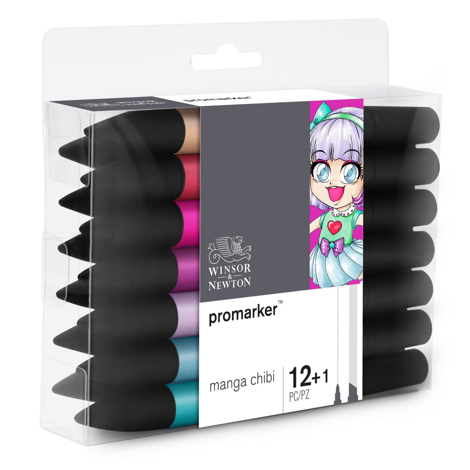 Winsor & Newton® ProMarker™ Manga Chibi 13 Marker Set