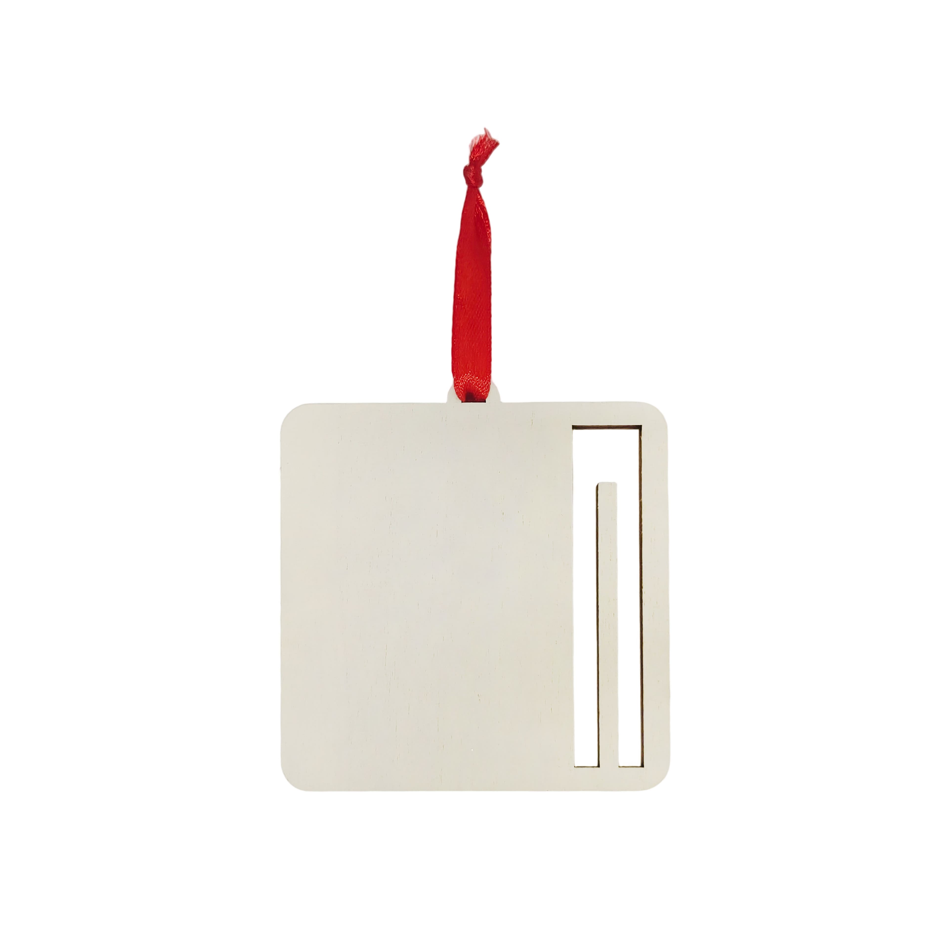 4.25&#x22; DIY Wood Deer Money Holder Ornament by Make Market&#xAE;