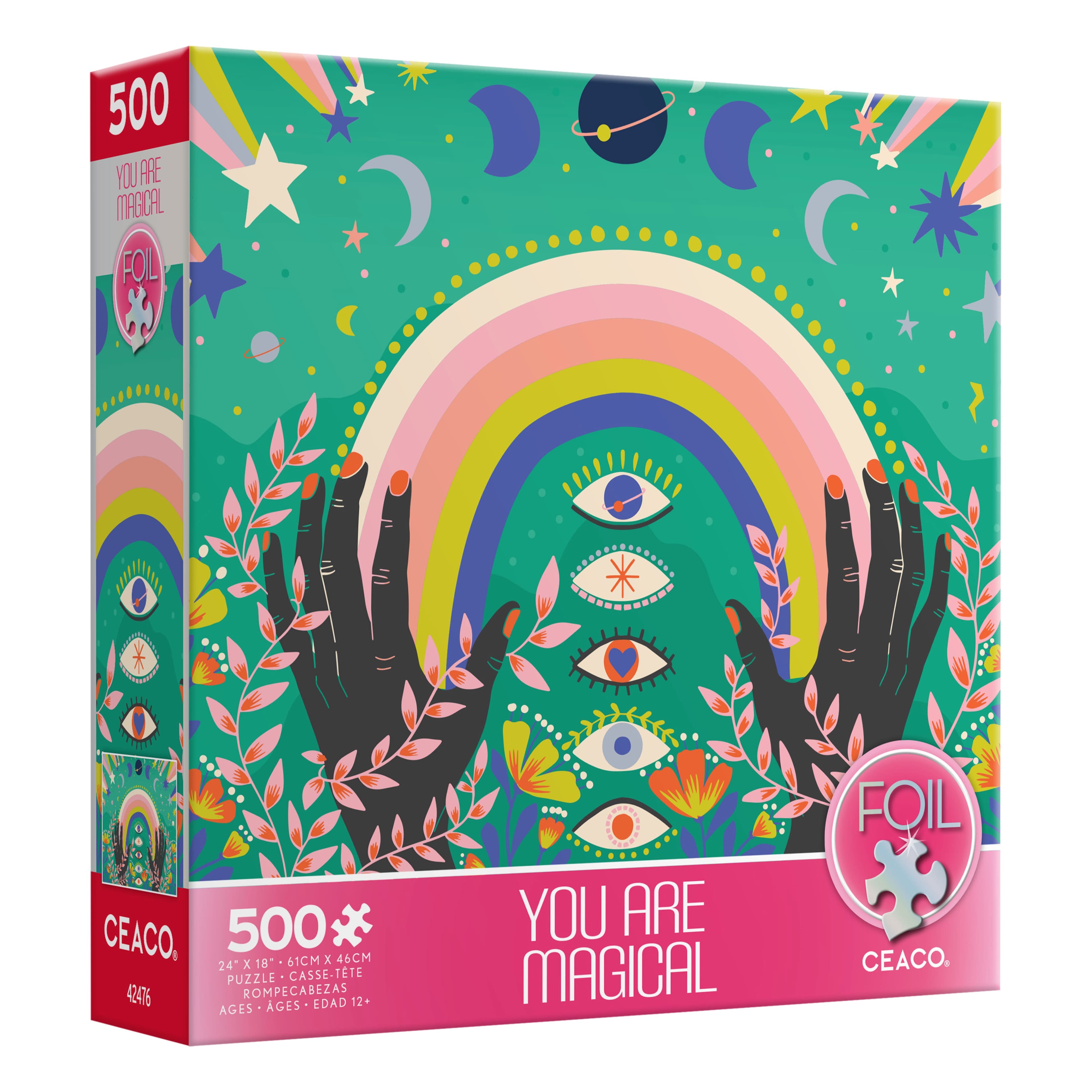 Assorted Foil 500 Piece Puzzle