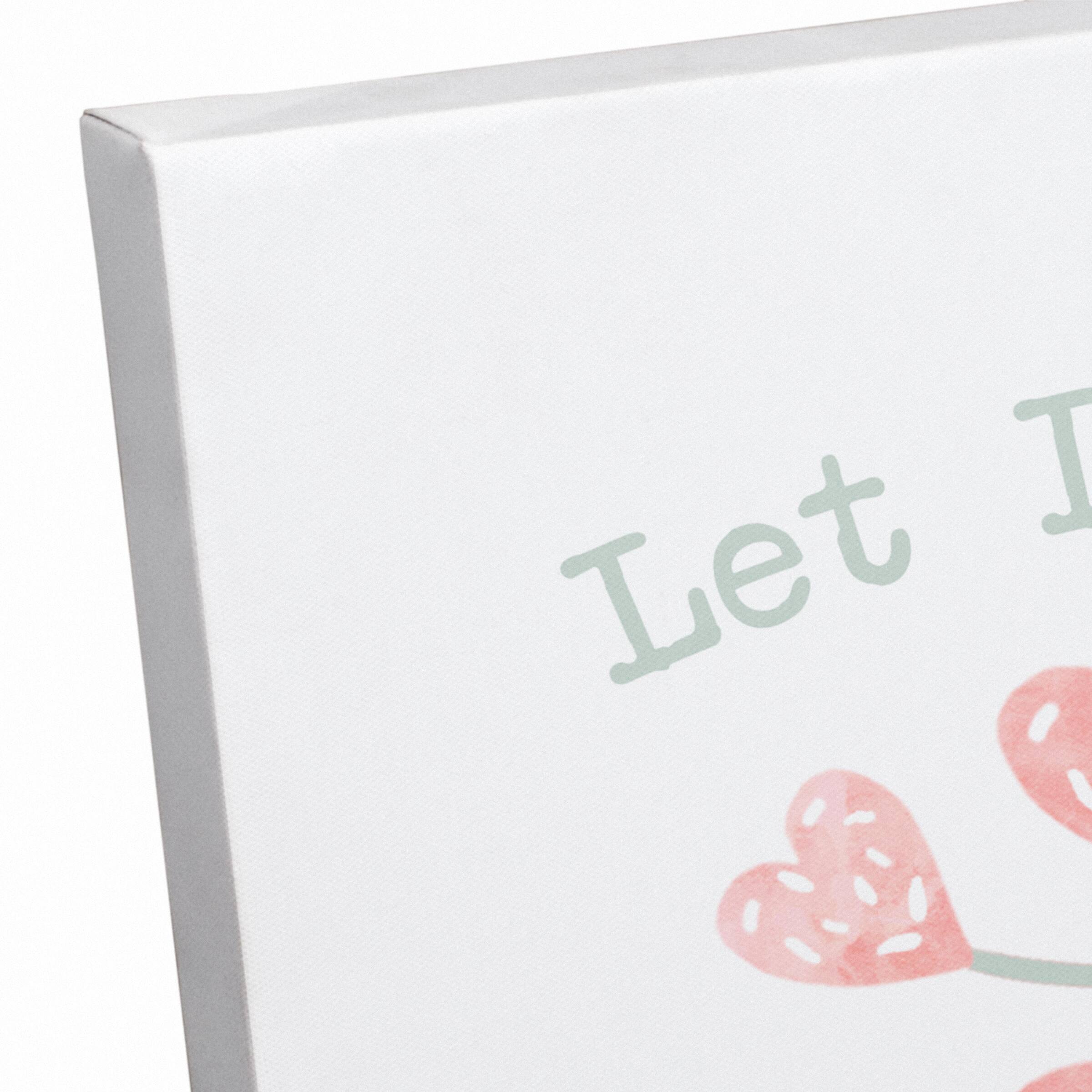 Let Love Grow Heart Branch 11&#x22; x 14&#x22; Canvas Wall Art