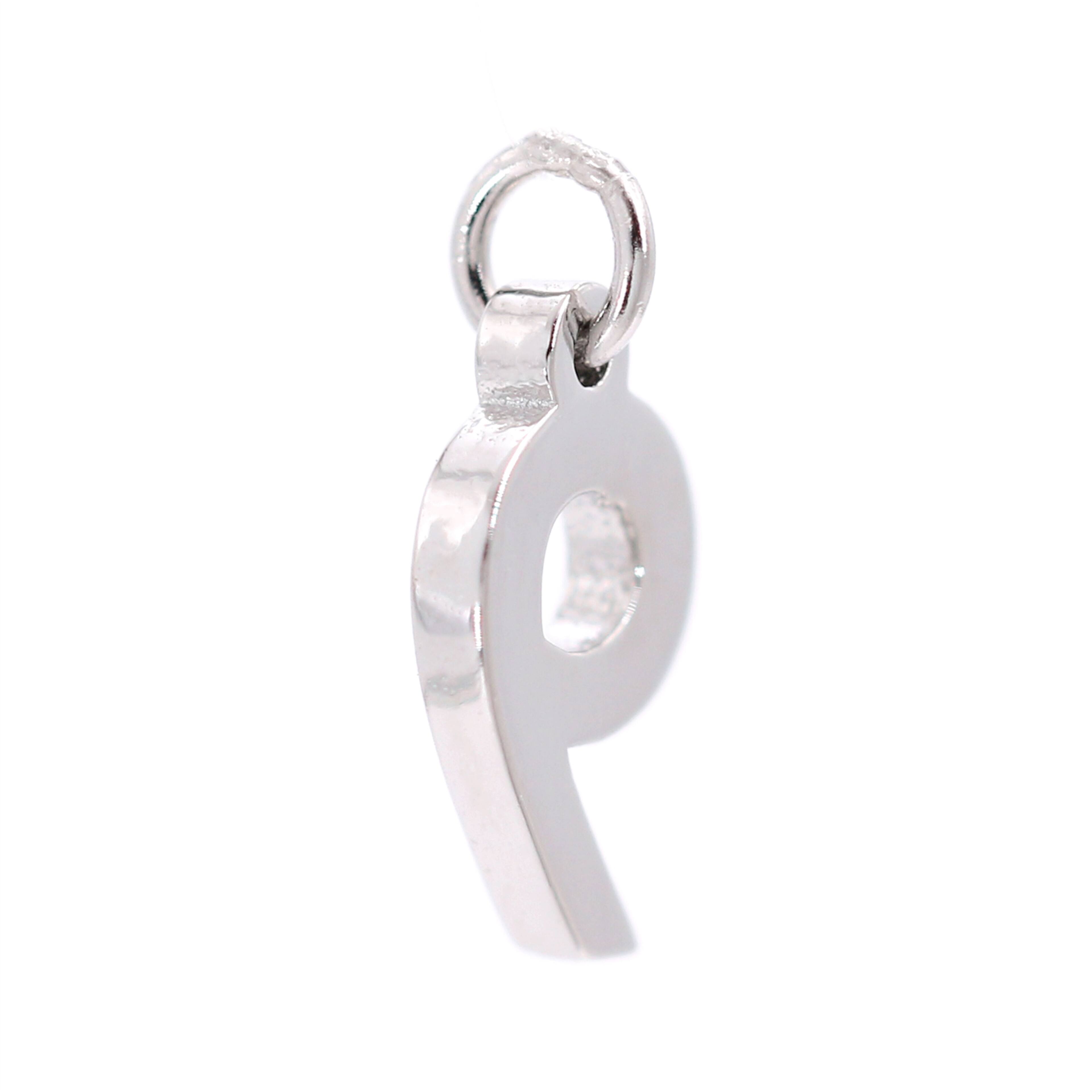 12 Pack: Sterling Silver Number Charm by Bead Landing™