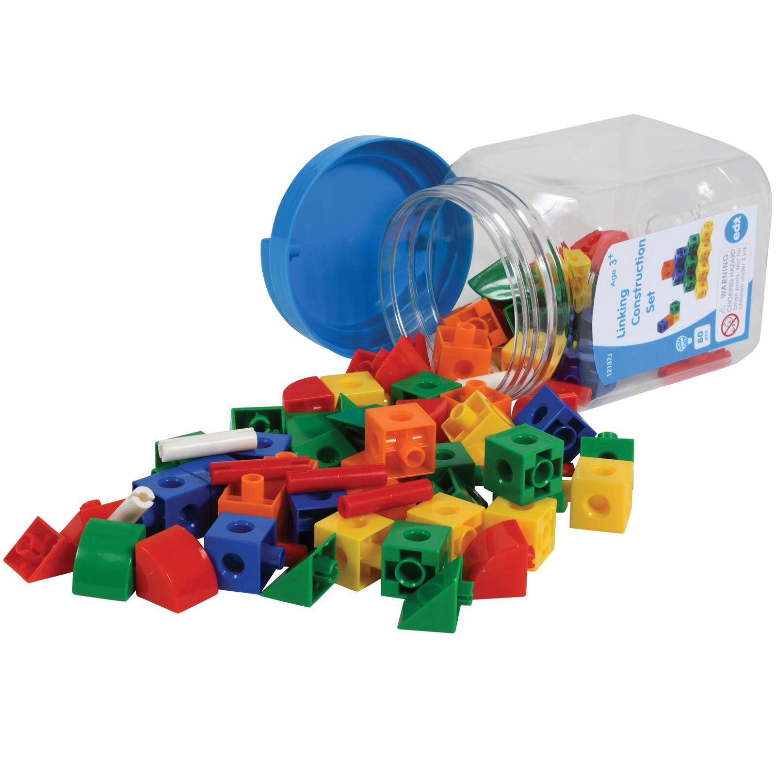 Edx Education&#xAE; Linking Construction Set Mini Jar