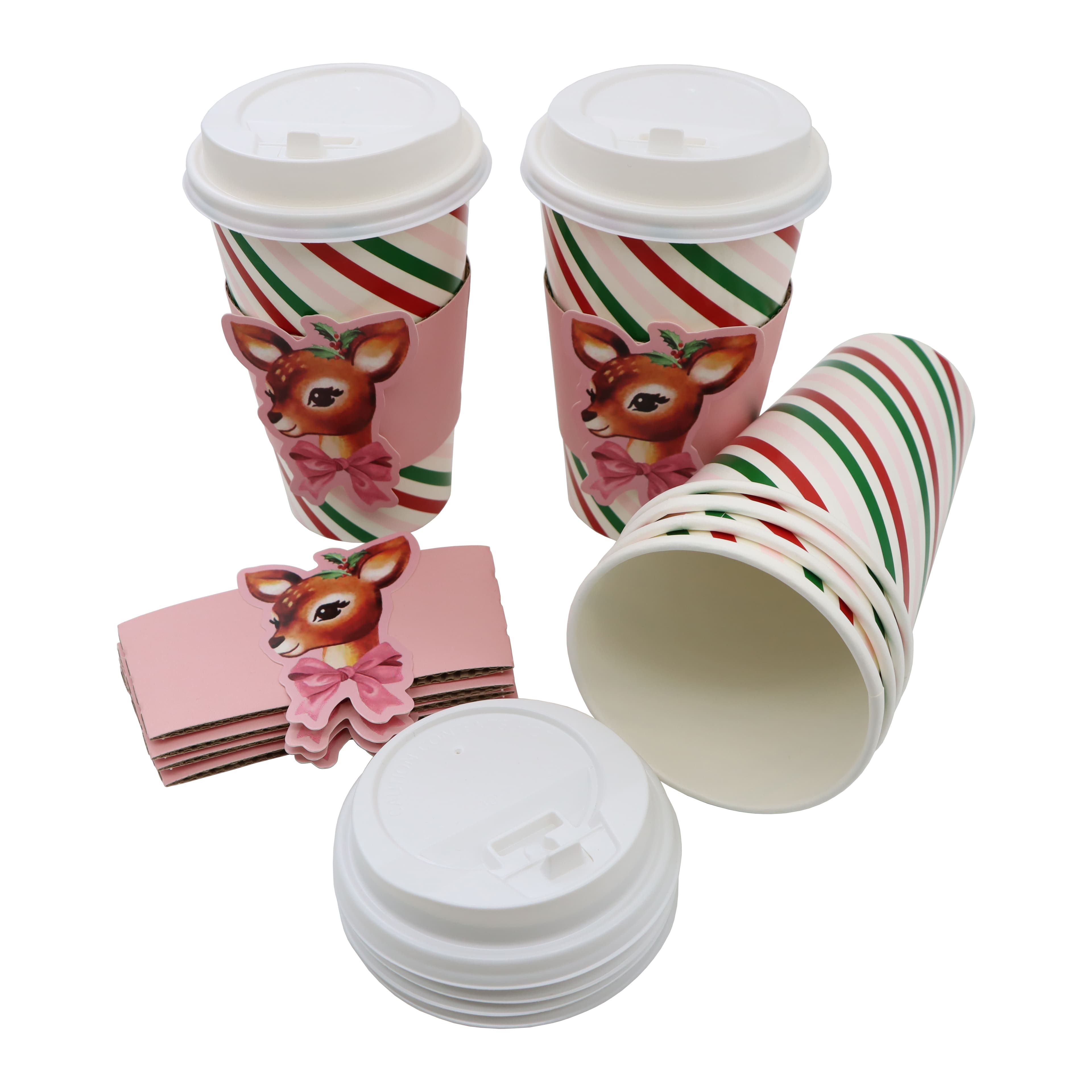 16oz. Deer Paper Cup Set by Celebrate It&#x2122;