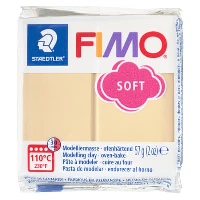 FIMO Soft Serie Polymer Clay, Indian Red, Nr. 24, 57g 2oz, Oven