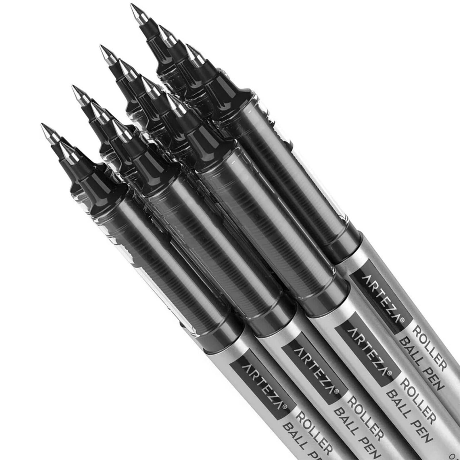 Arteza® 0.5mm Extra Fine Black Roller Ball Pens, 20ct.