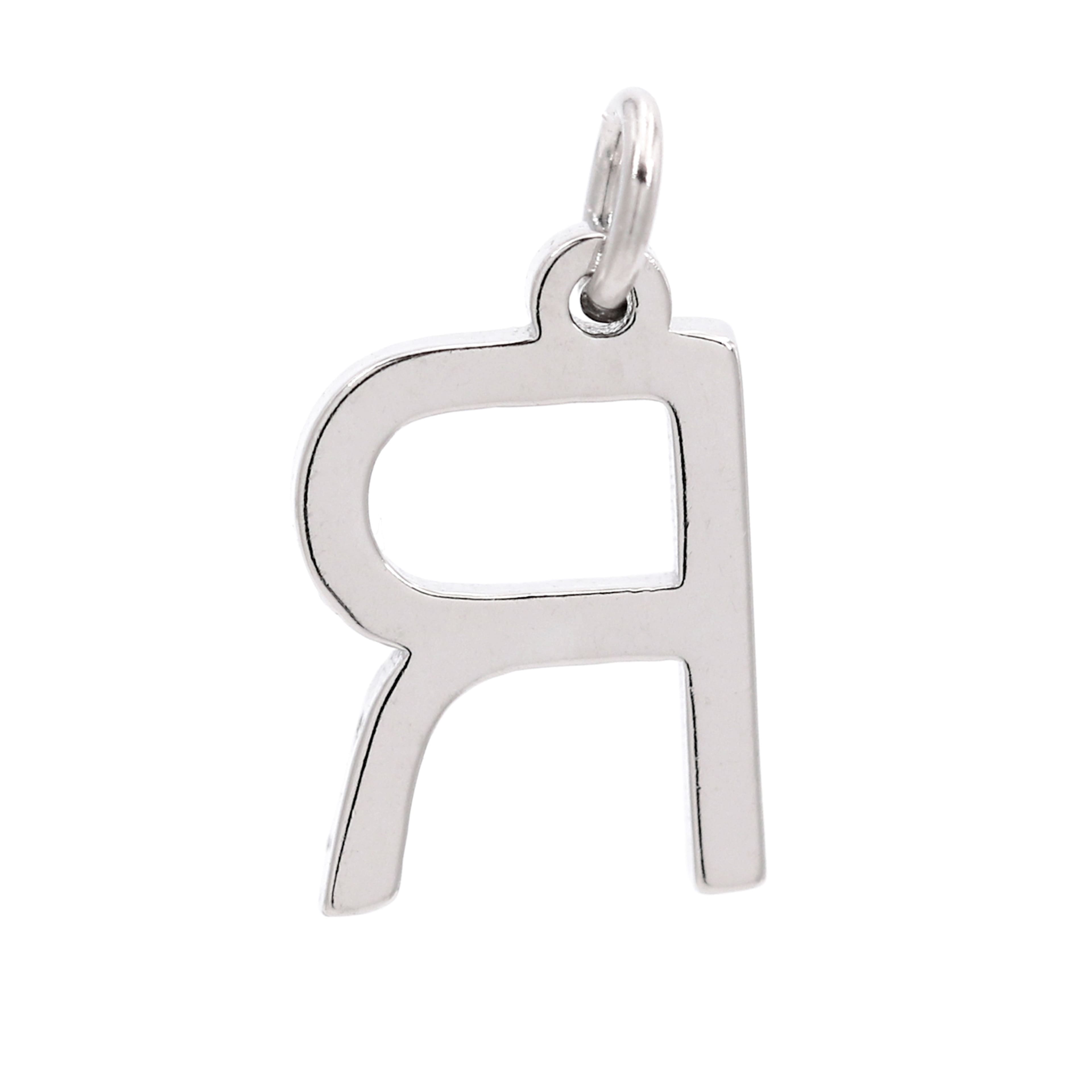 12 Pack: Sterling Silver Alphabet Charm by Bead Landing&#x2122;