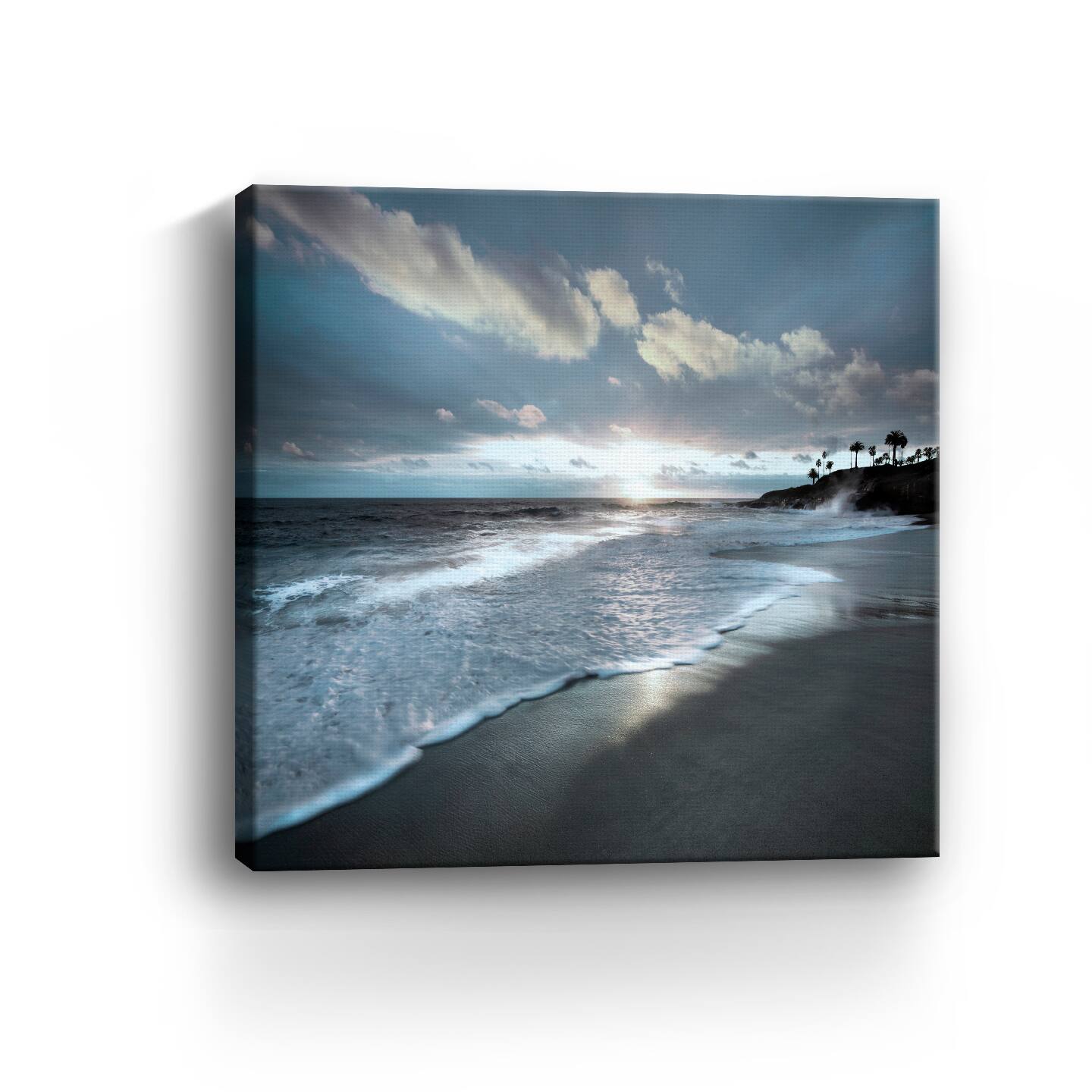 Sunset Beach Revisited Canvas Giclee