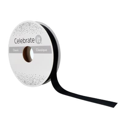 3/8" x 15yd. Satin Double Face Ribbon by Celebrate It® Classic