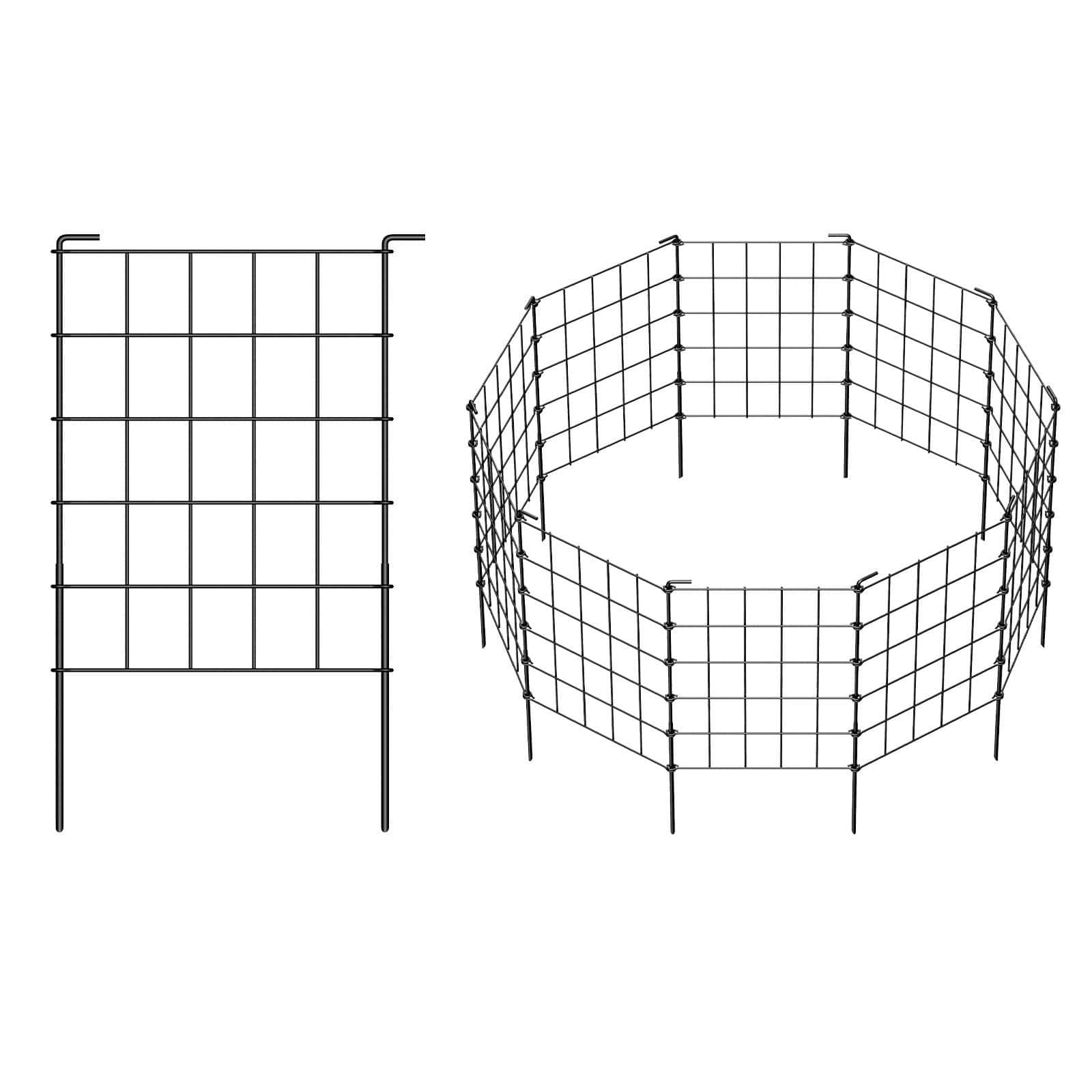 NEX&#x2122; Taller Version Animal Barrier with Square Metal Wire, 10ct.