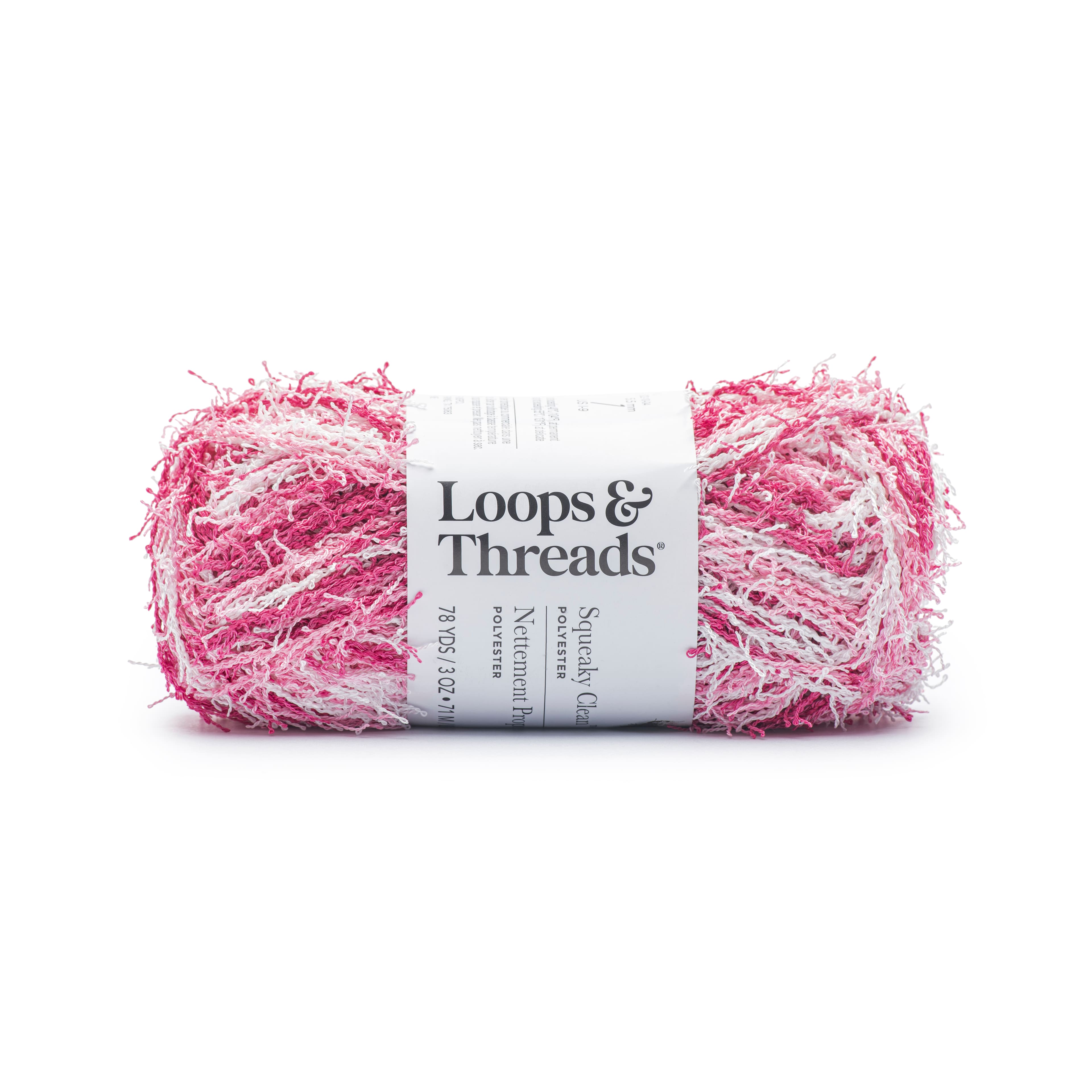 15 Pack: Squeaky Clean&#x2122; Prints Yarn by Loops &#x26; Threads&#xAE;