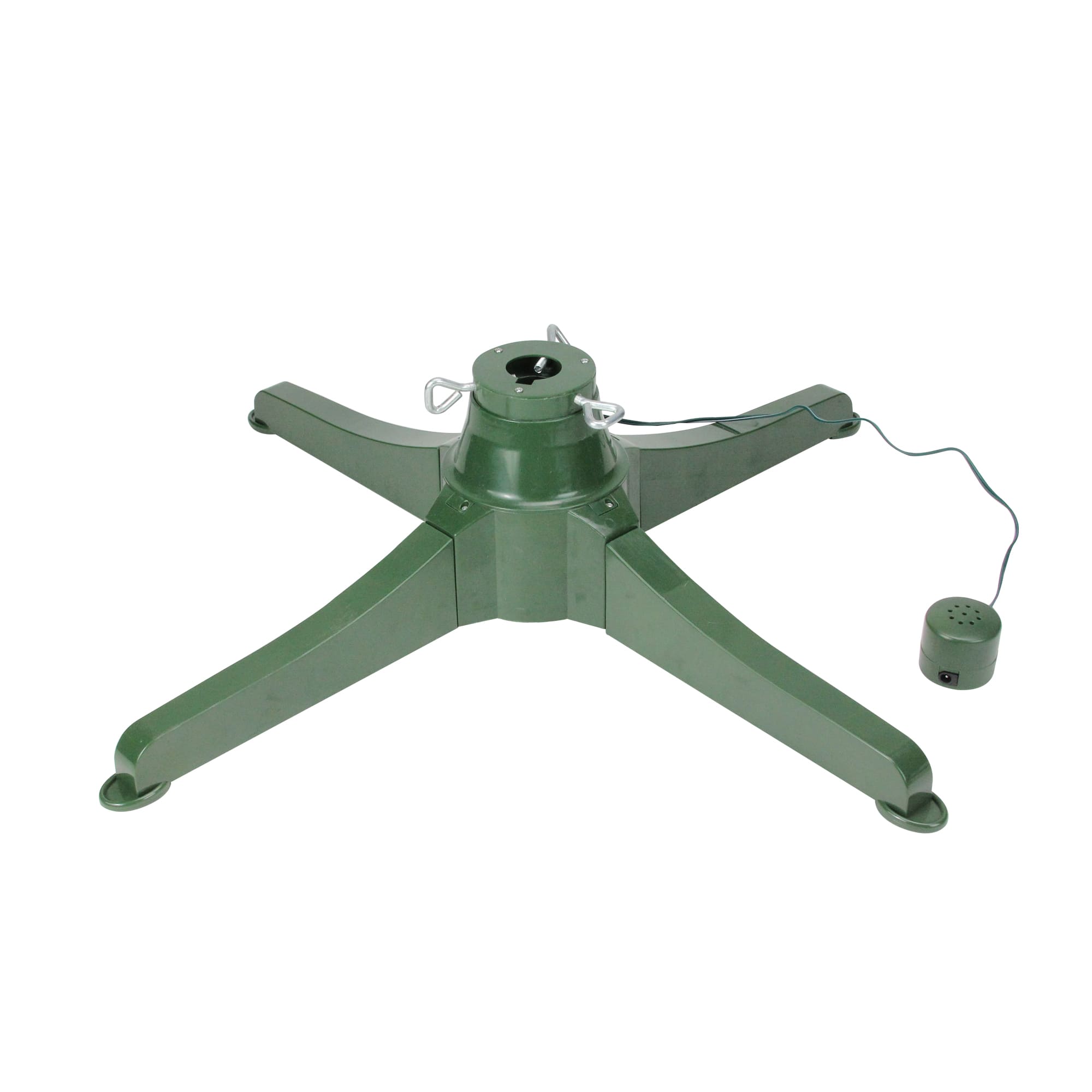 18" Green Musical Rotating Artificial Christmas Tree Stand