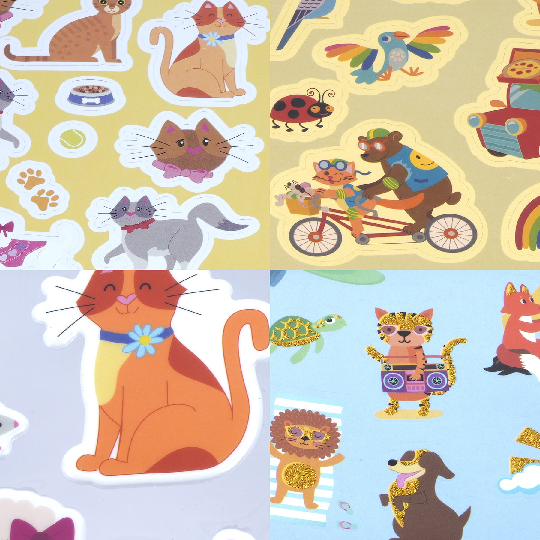 Animals Mega Sticker Book by Creatology™