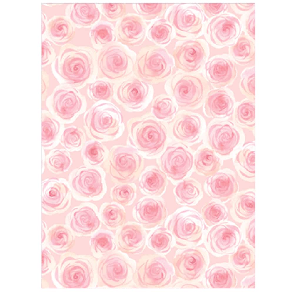 JAM Paper Blush Blooms Design Tissue Paper, 12ct.