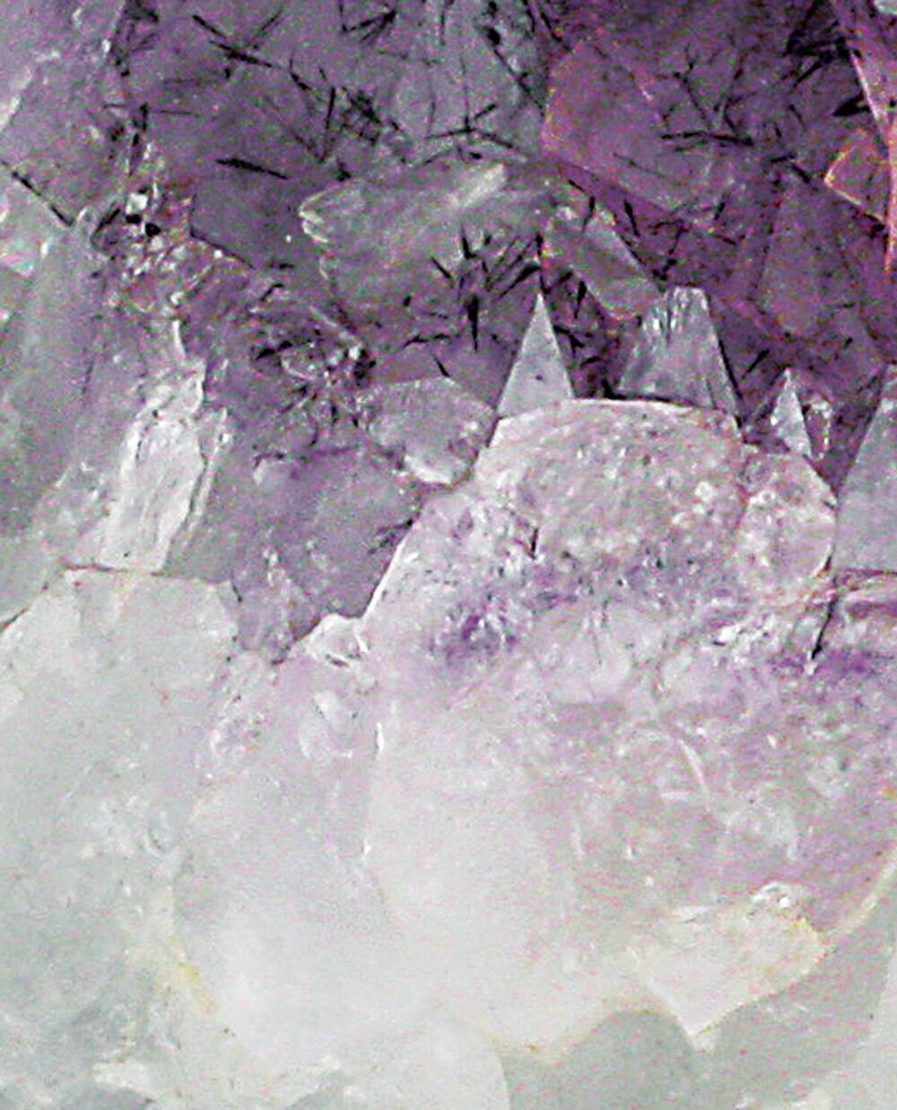 Amethyst Cluster Candle Holder