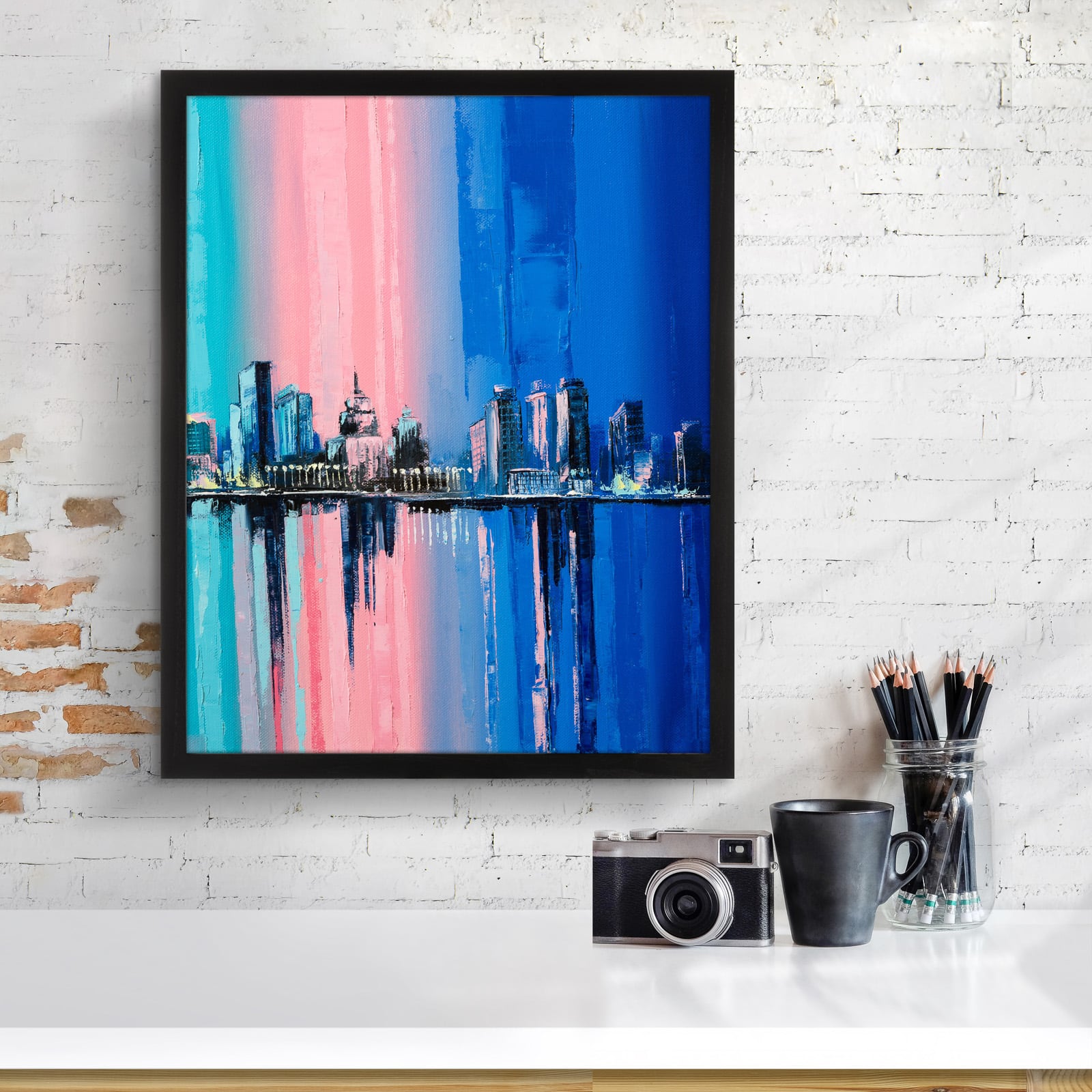 Black Canvas Frame by Studio Décor® Michaels
