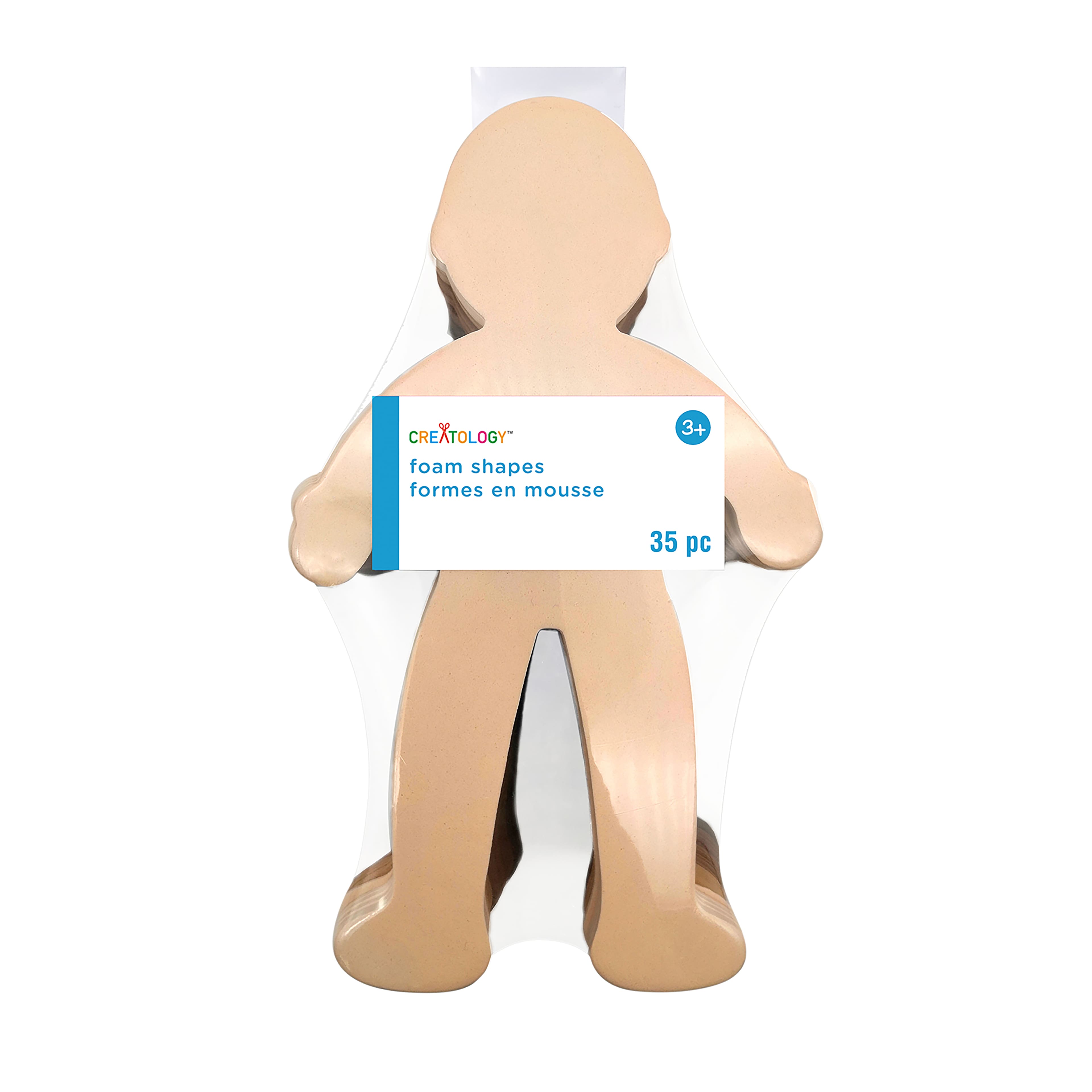 12 Packs: 35 ct. (420 total) People Foam Shapes by Creatology™