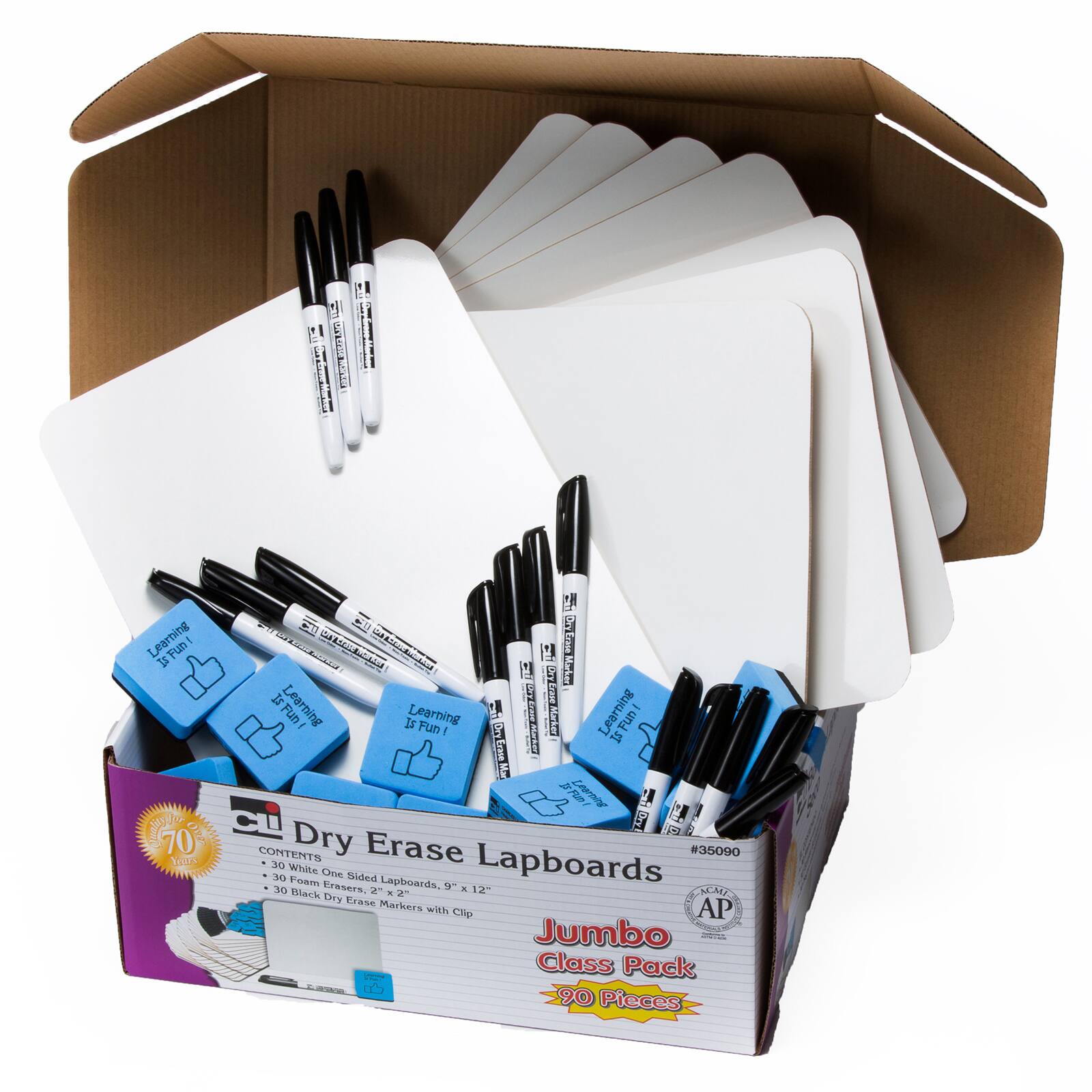 Charles Leonard Lap Board Jumbo Classroom Set