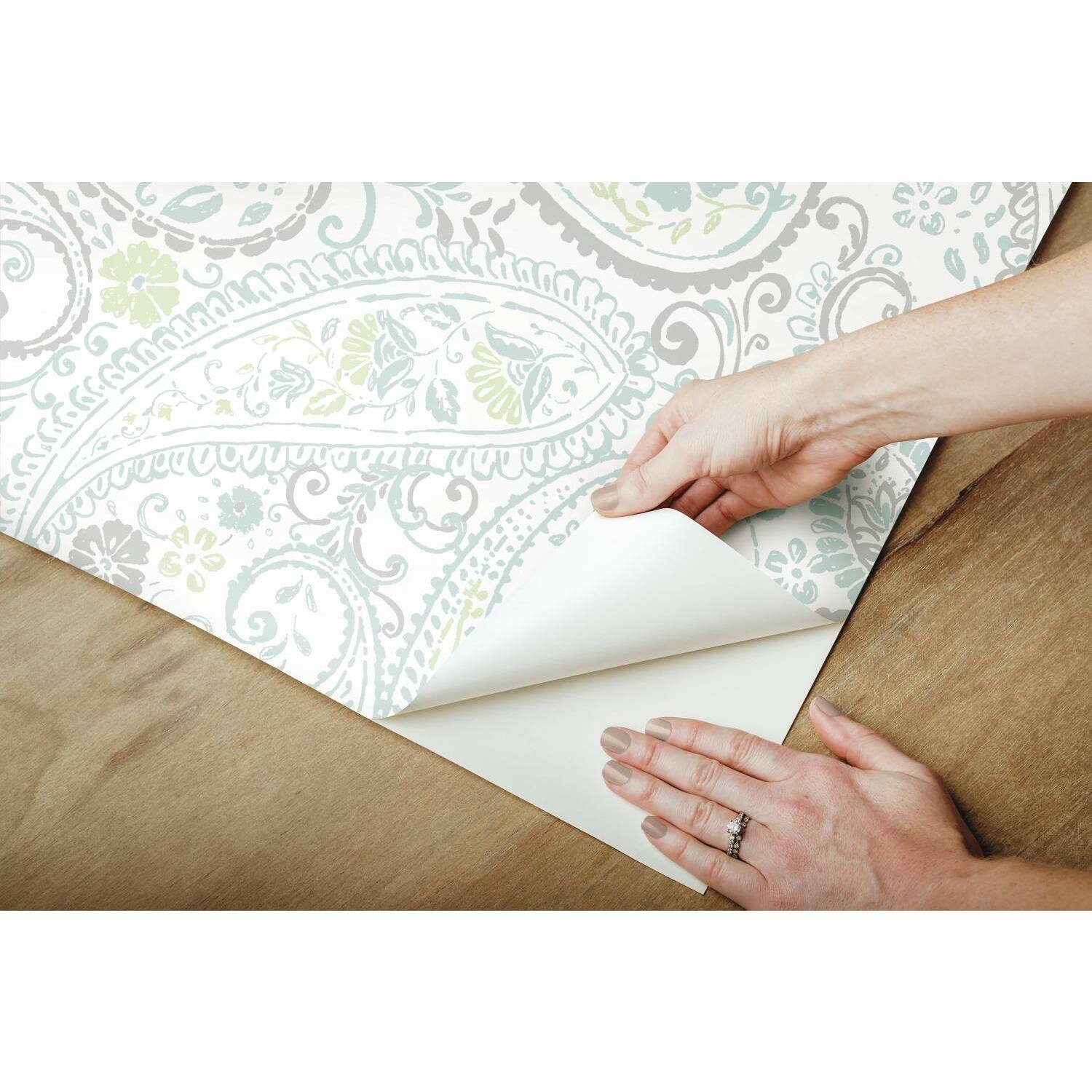 RoomMates Paisley Prince Peel & Stick Wallpaper