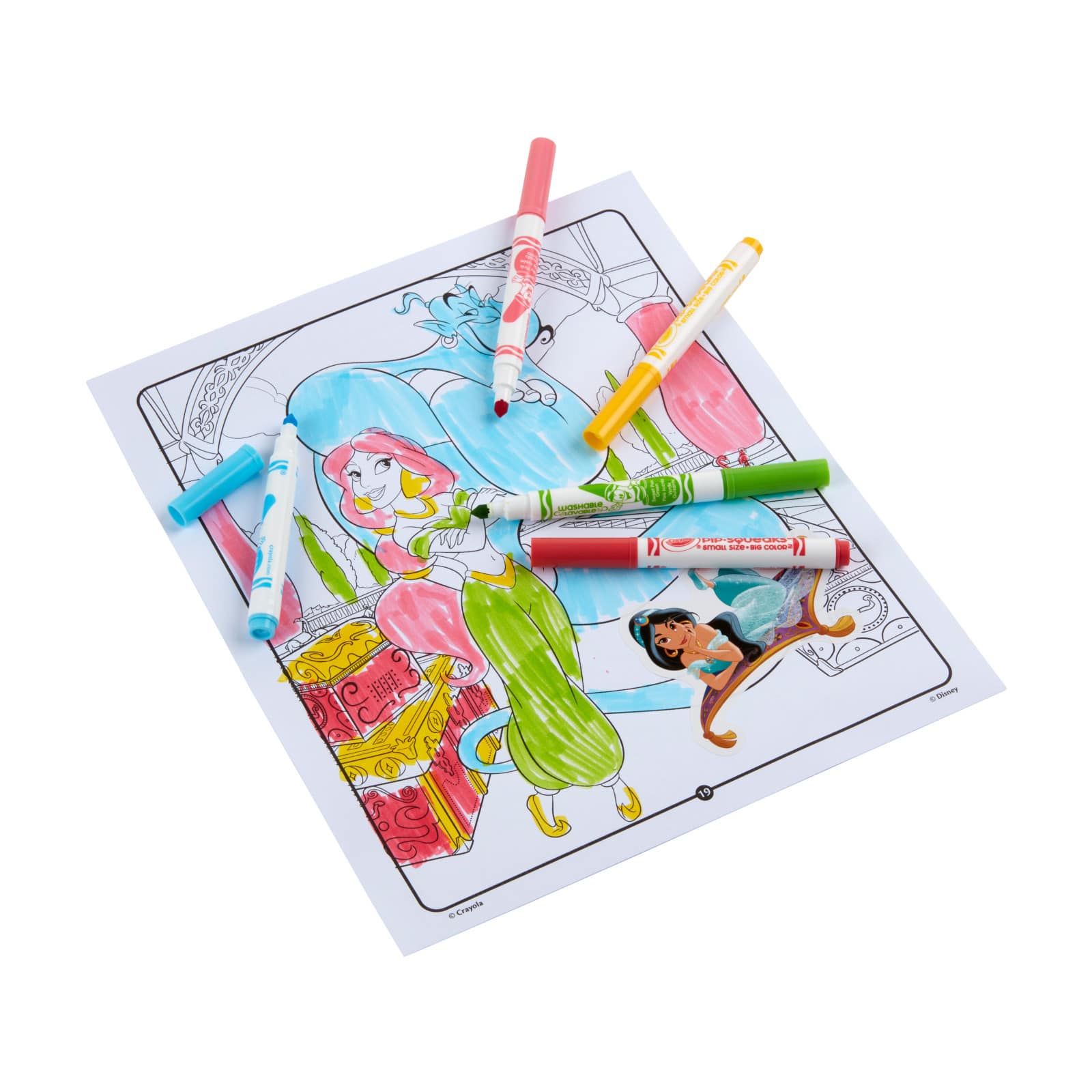 Crayola&#xAE; Disney Princess Color &#x26; Sticker Activity Set