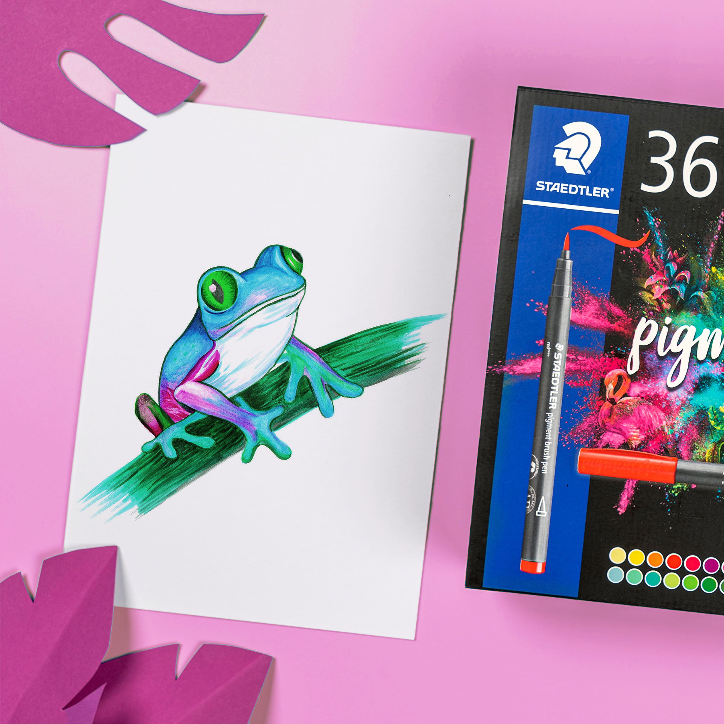 STAEDTLER&#xAE; Pigment Brush Pens