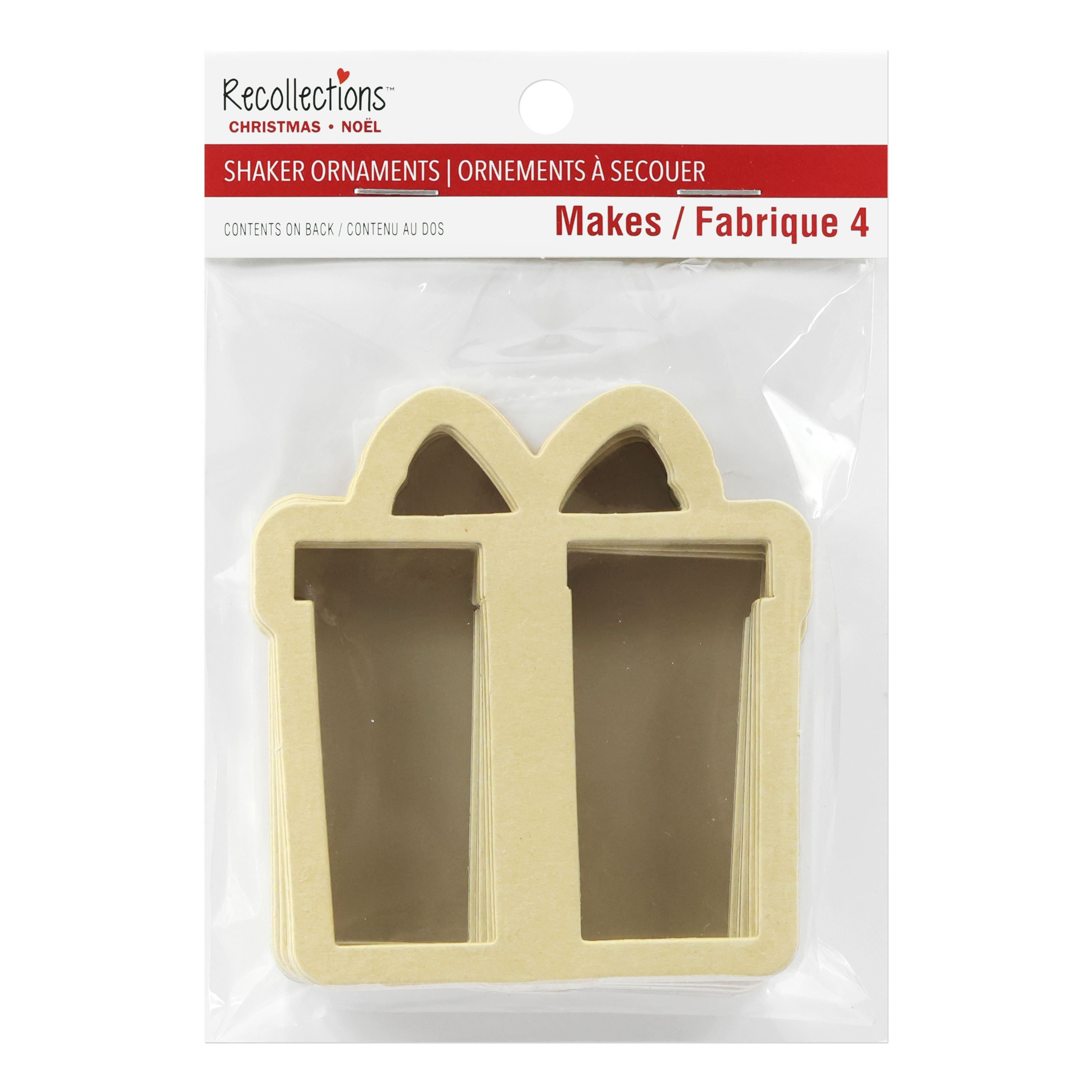 Gift Shaker Ornament Kit by Recollections&#x2122;