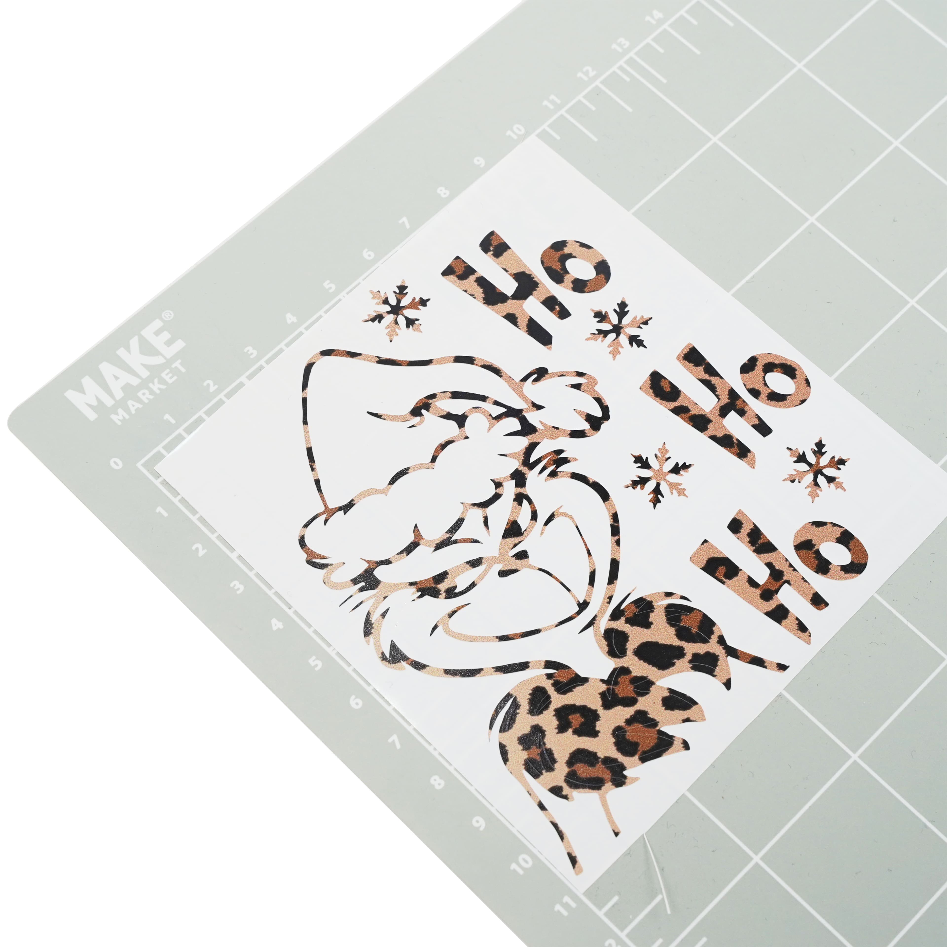 12 Pack: Leopard Pattern Permanent Vinyl by Make Market®