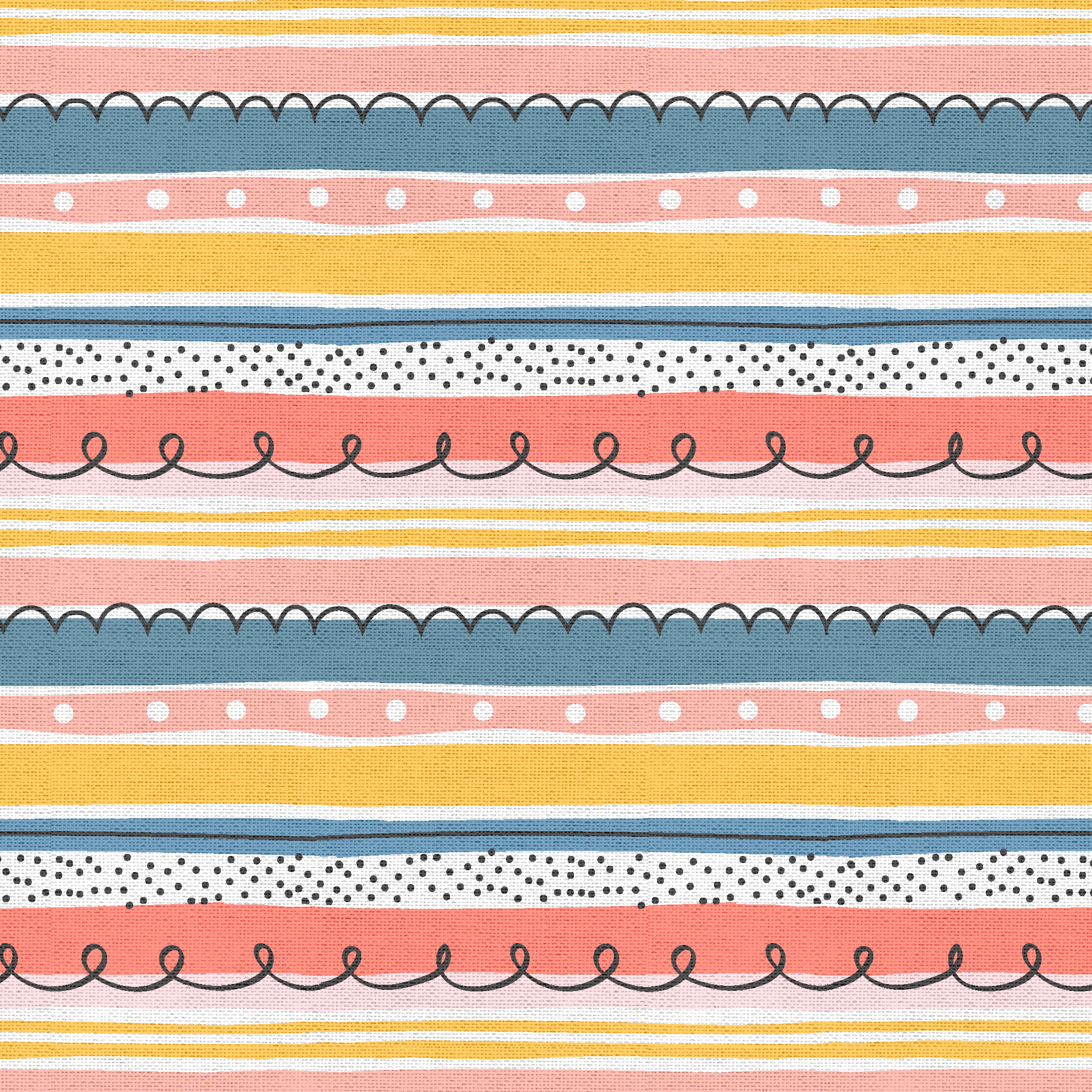 Sloth Themed Fabric Bundles by Loops & Threads™