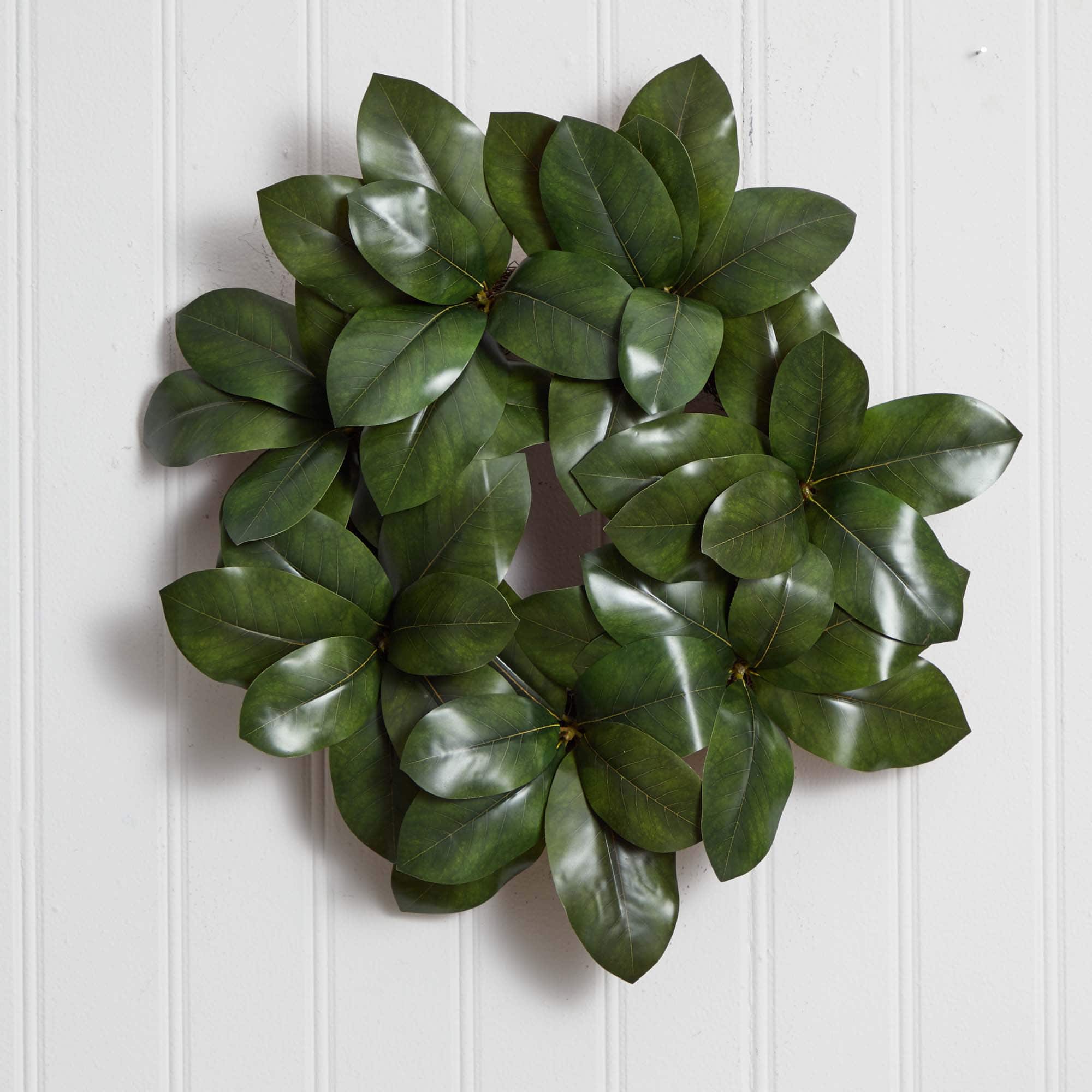 22” Magnolia Leaf Wreath