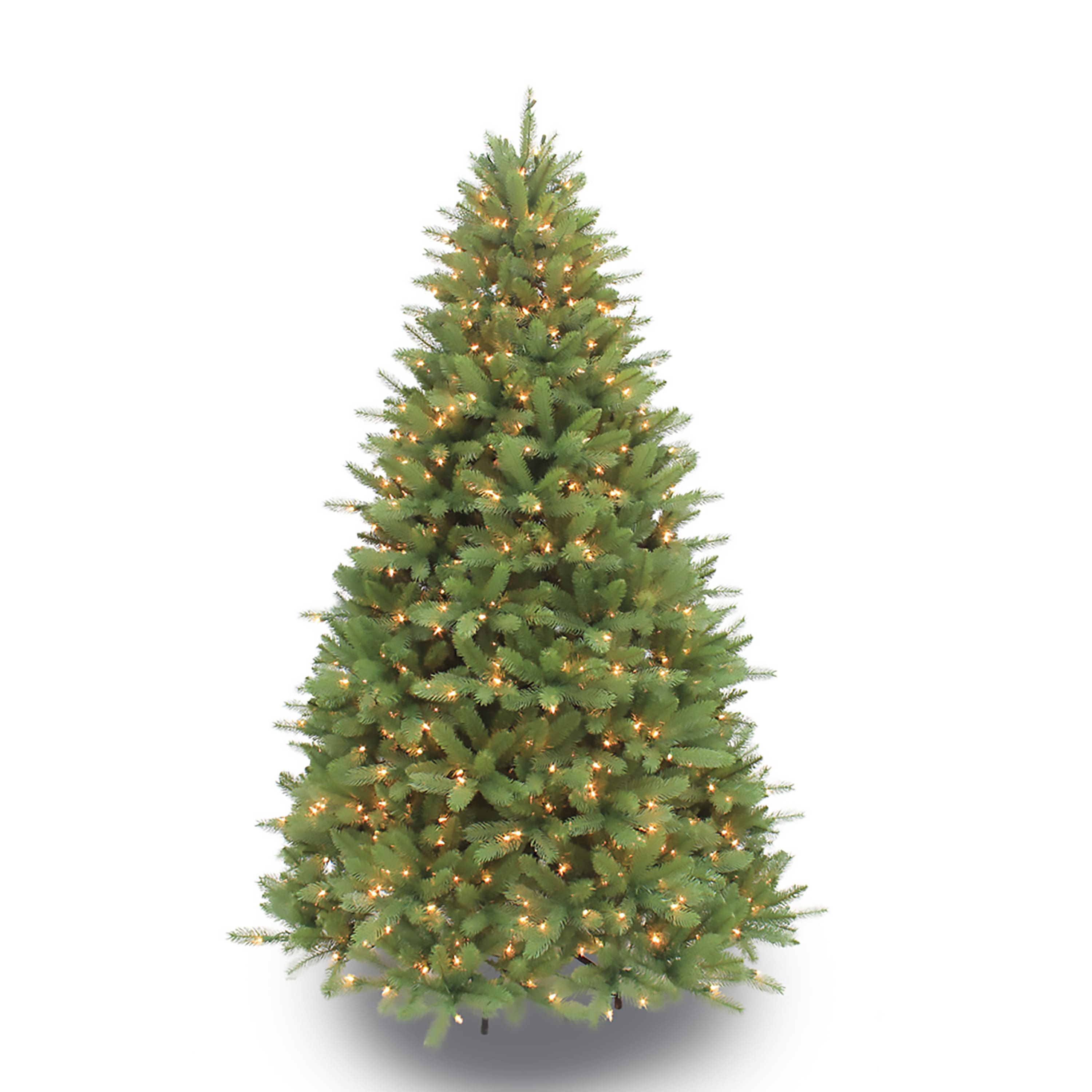 6.5ft. Pre-Lit Douglas Fir Artificial Christmas Tree, Clear Lights