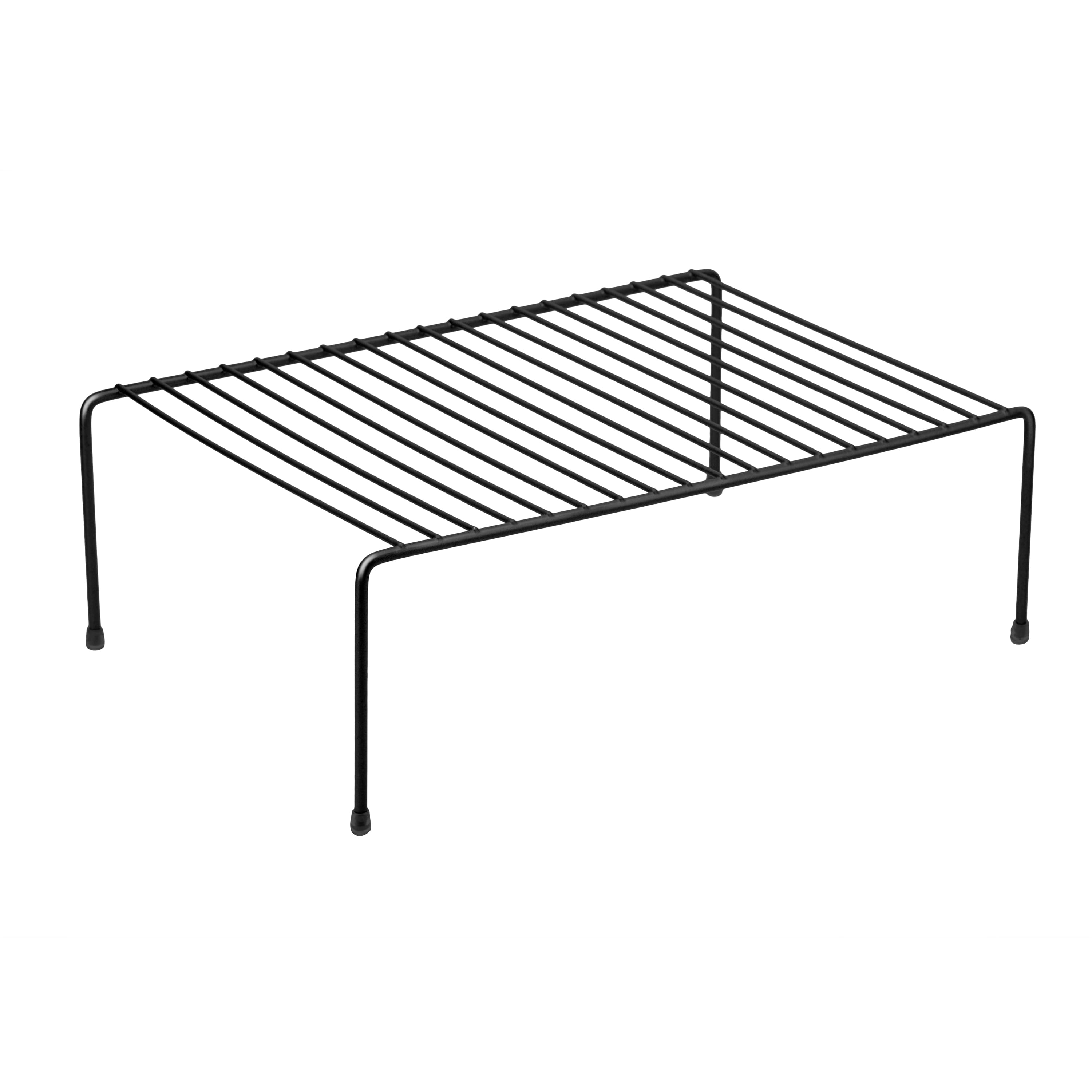 Kitchen Details Onyx Large Kitchen Shelf Organizer