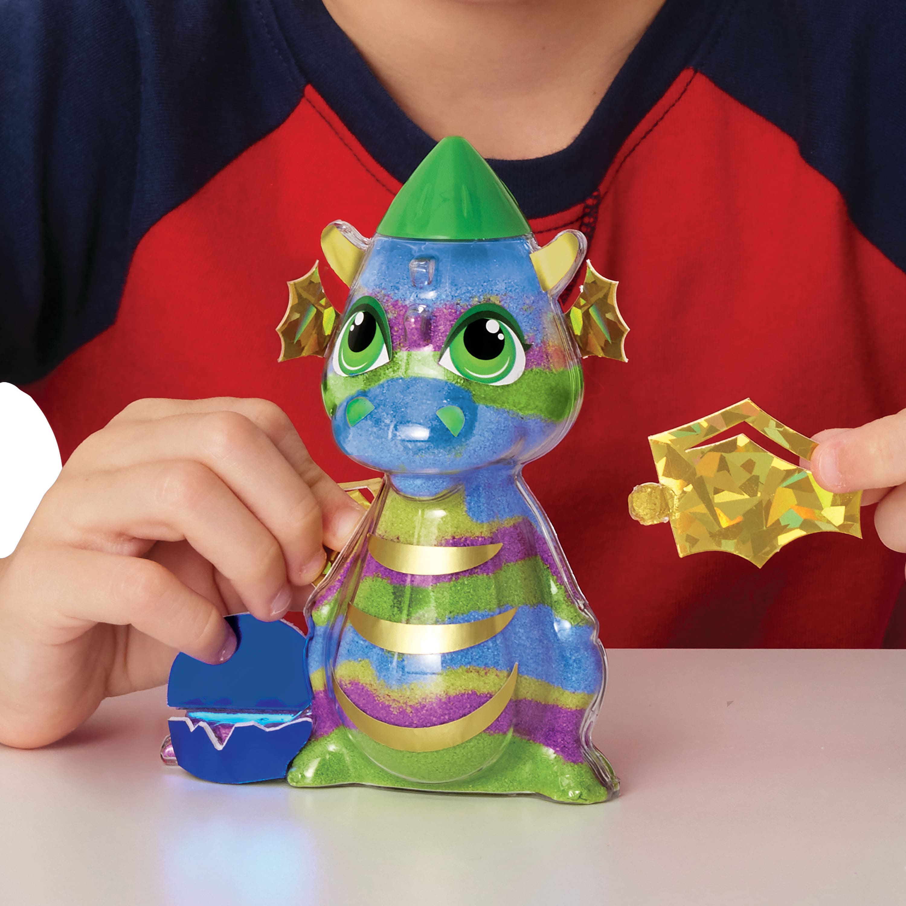Creativity for Kids&#xAE; Dragon Glow in the Dark Sand Art Activity Kit