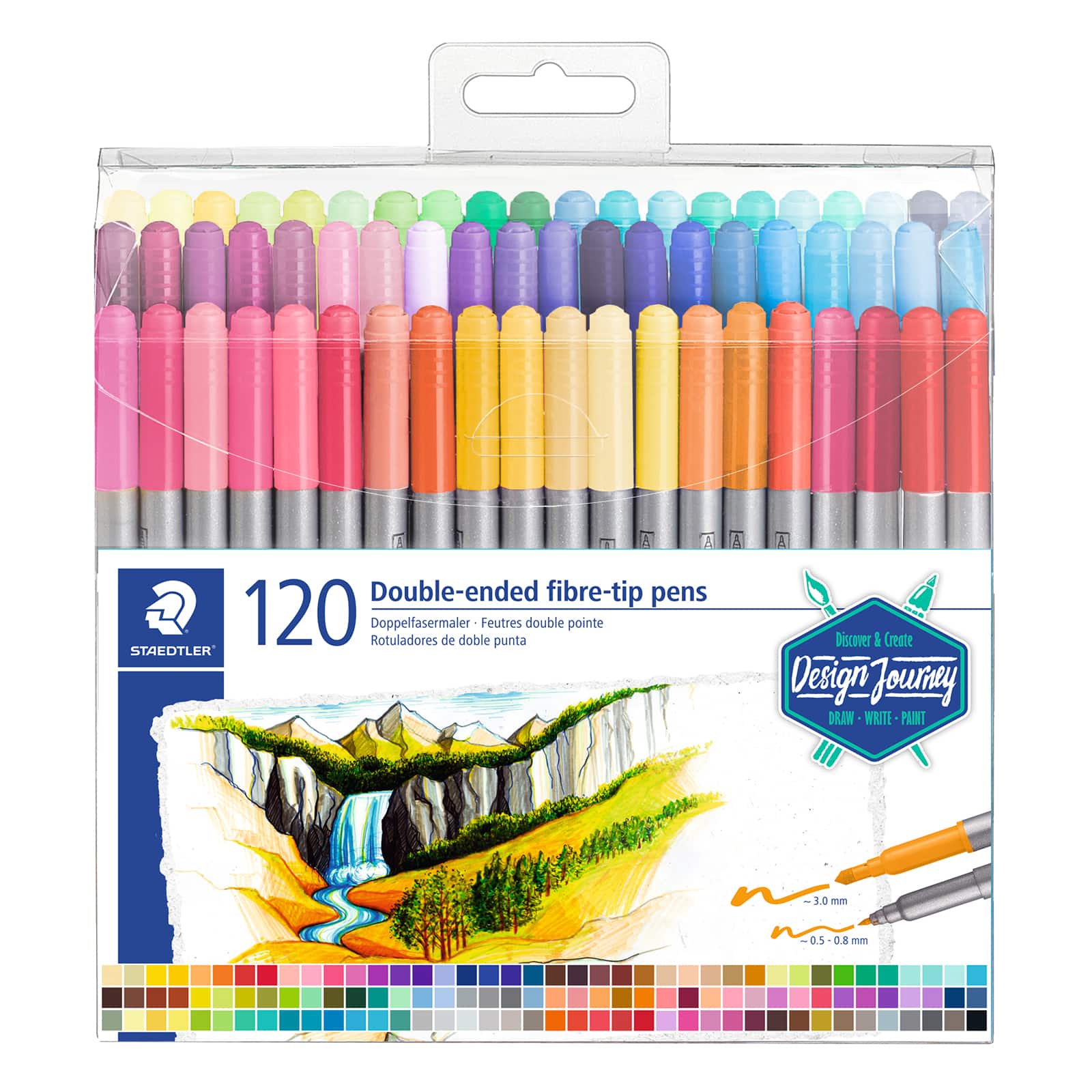 Staedtler® Fiber Tip Pen Set