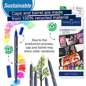 Faber-Castell&#xAE; Graphic Novel Goldfaber Sketch Markers