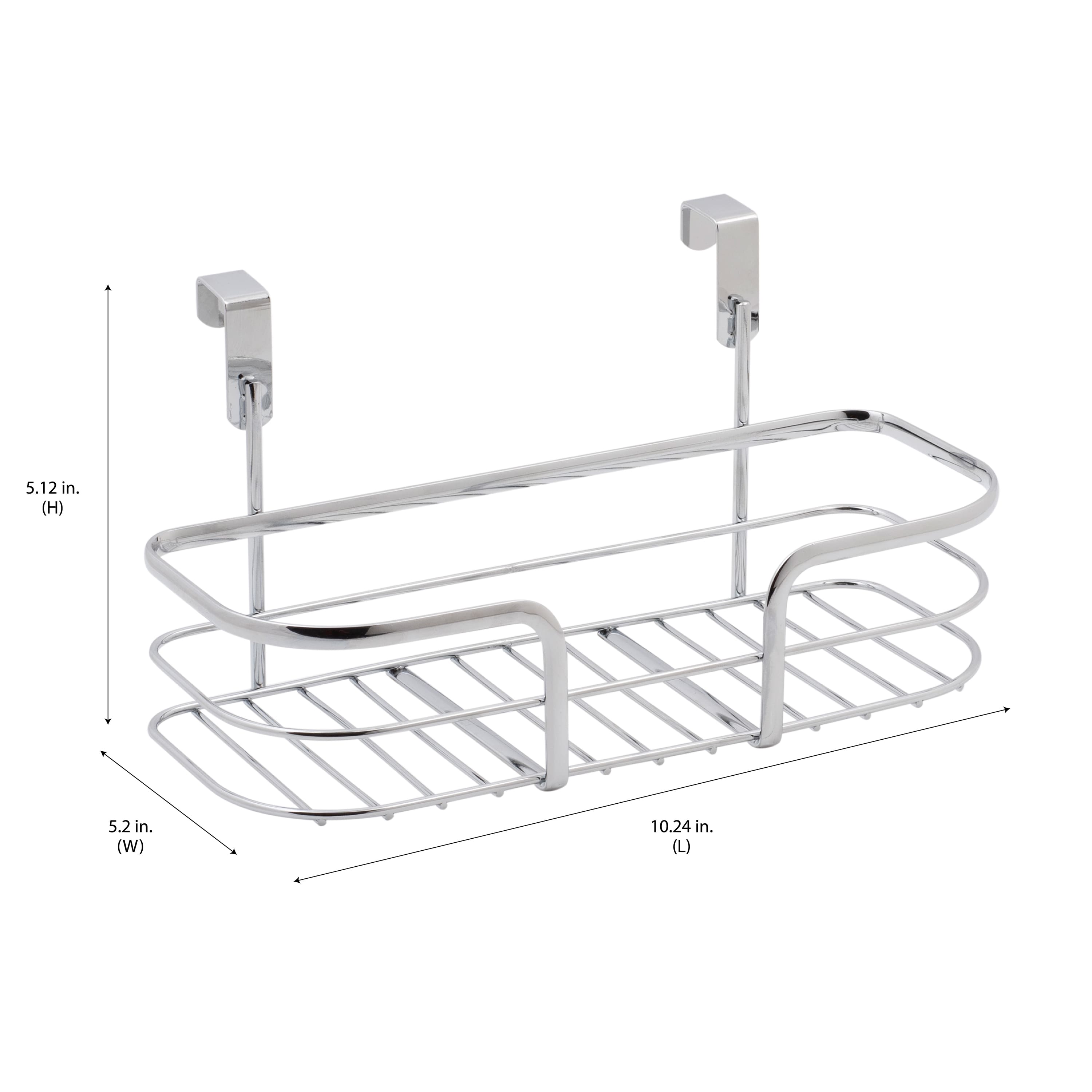 Kitchen Details Small Chrome Over the Cabinet Organizer