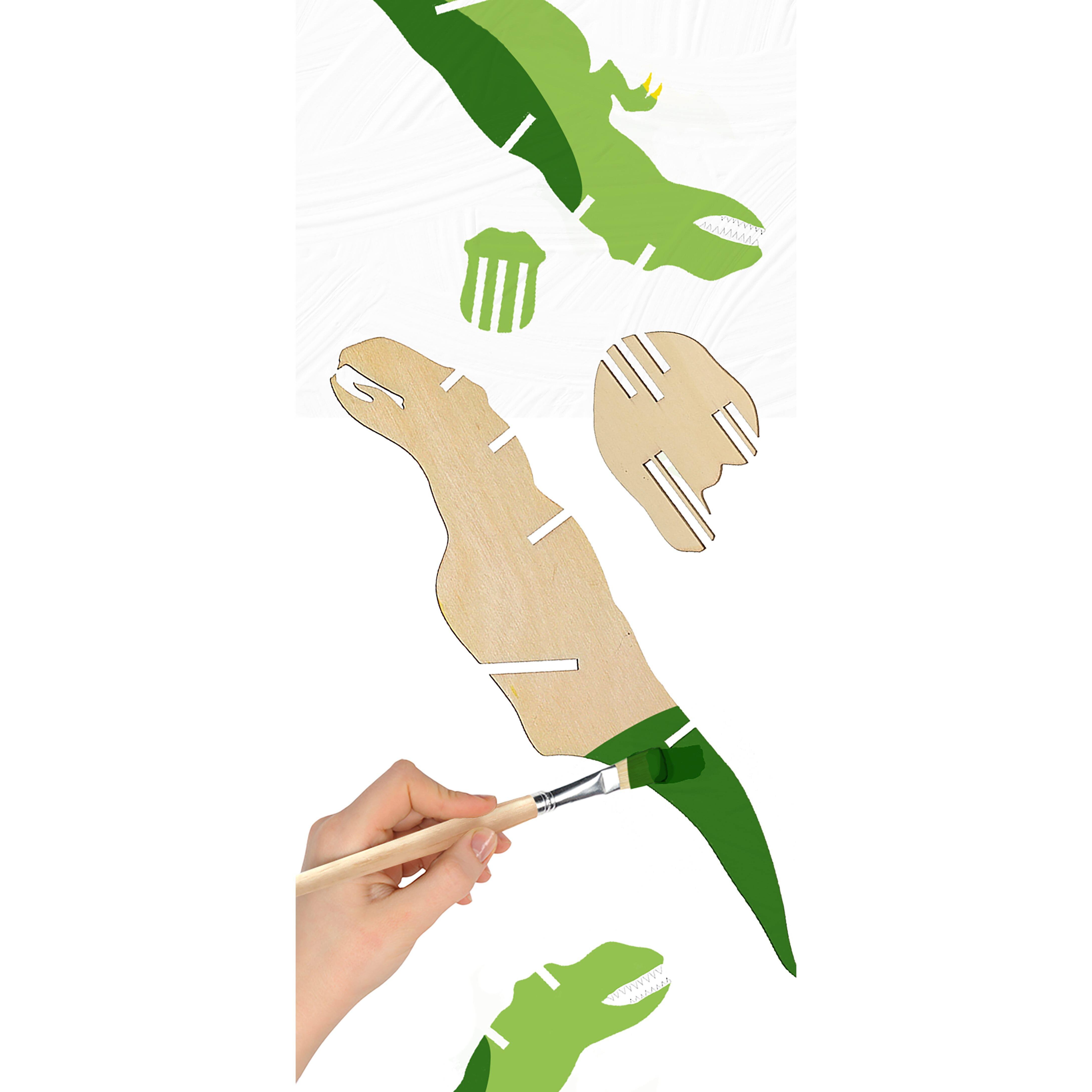 Leisure Arts Wood Build It T-Rex