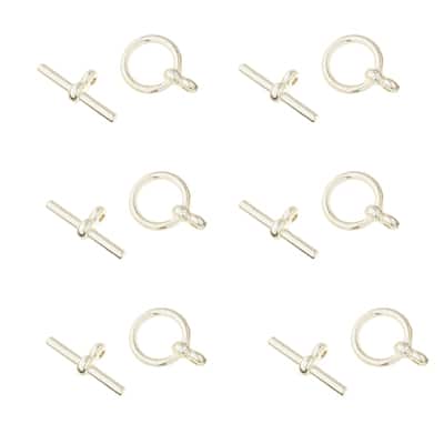Toggle Clasps by Bead Landing™, Silver