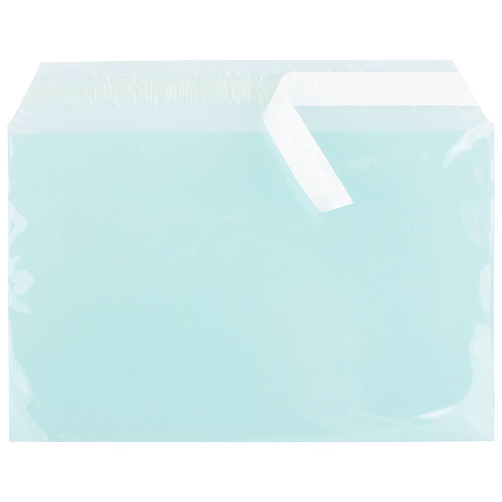 JAM Paper 5.43" X 8.62" Self Adhesive Closure Cello Sleeves, 100ct.