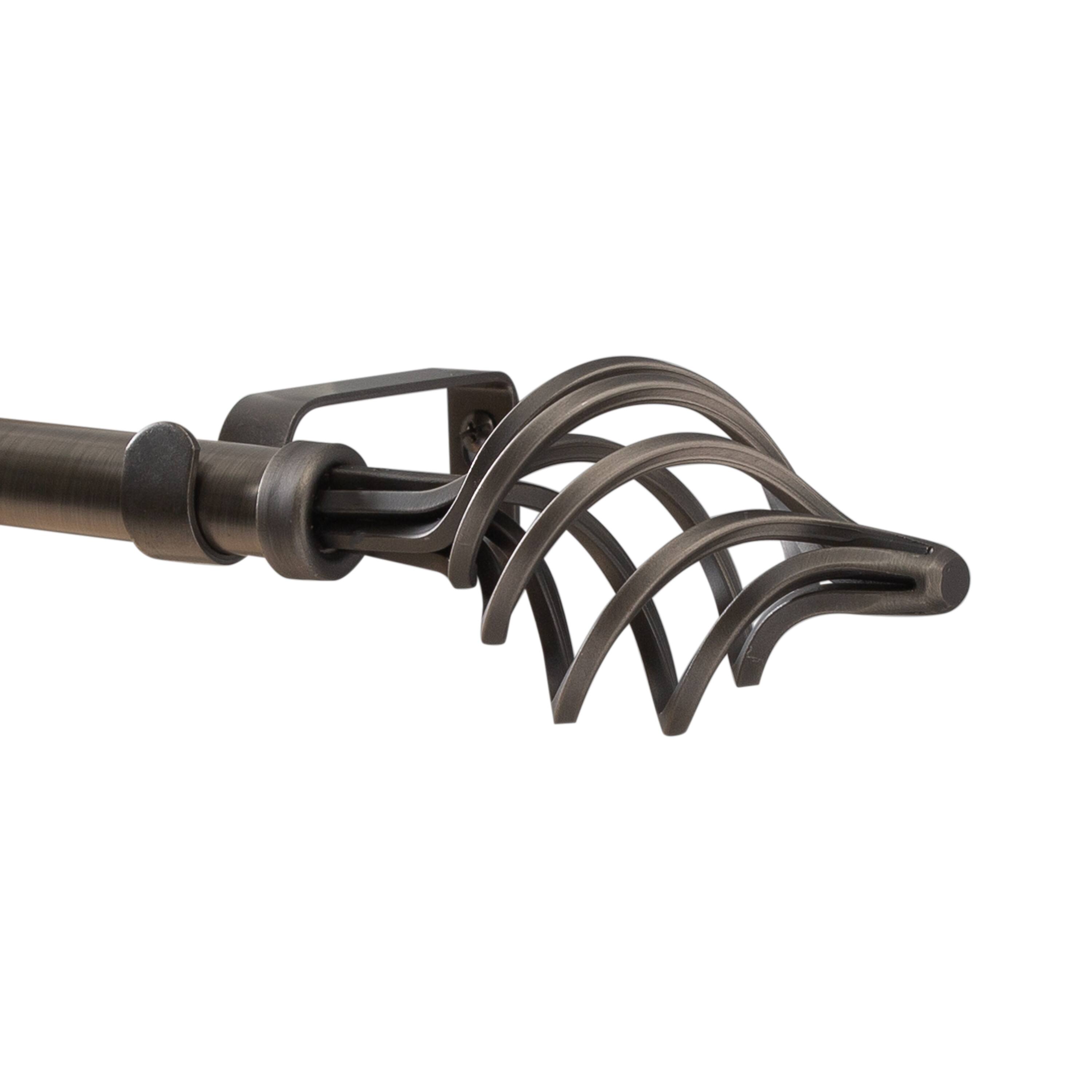 Home Details Modern Twist Curtain Rod