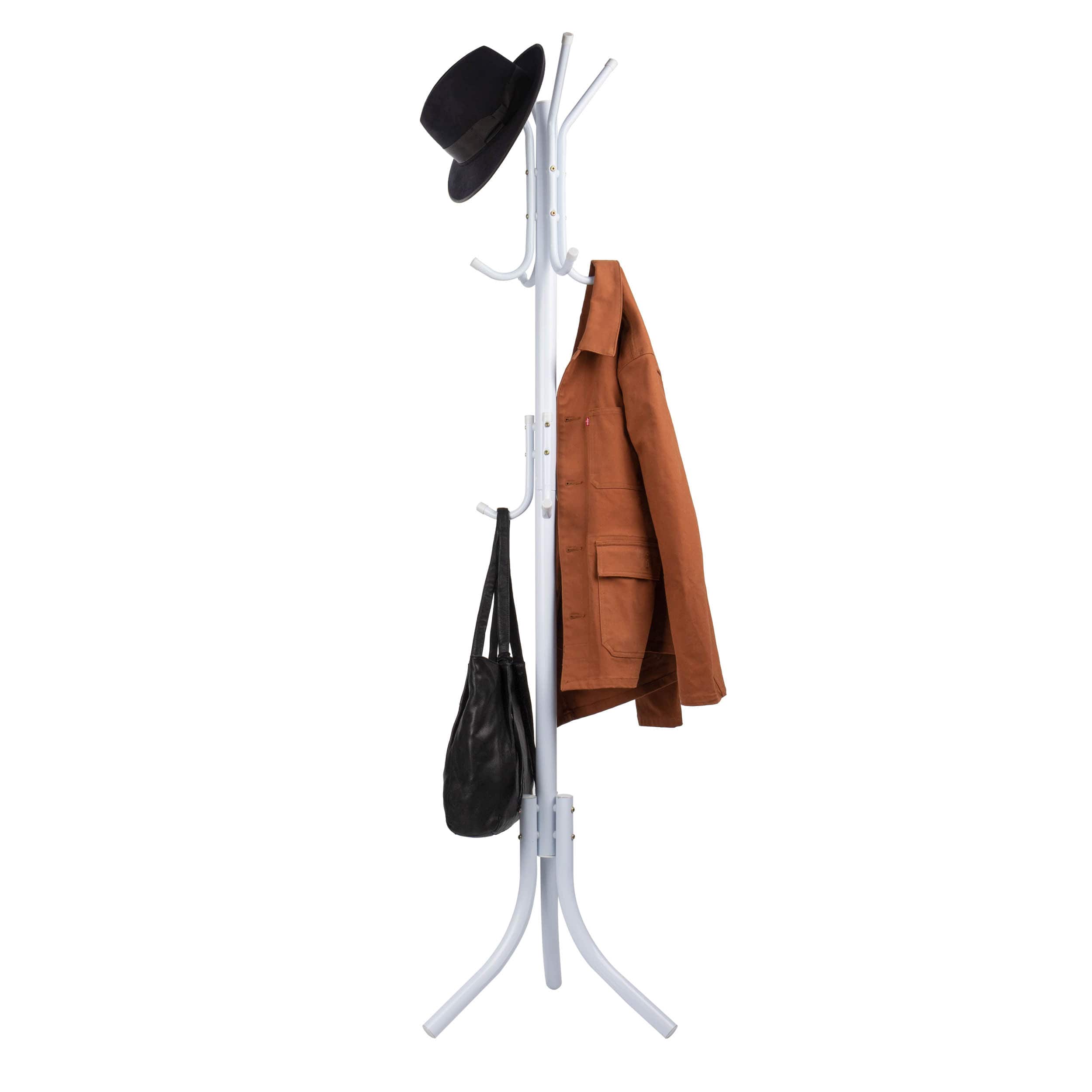 Mind Reader 67" 3-Tier 11-Hook Coat Rack