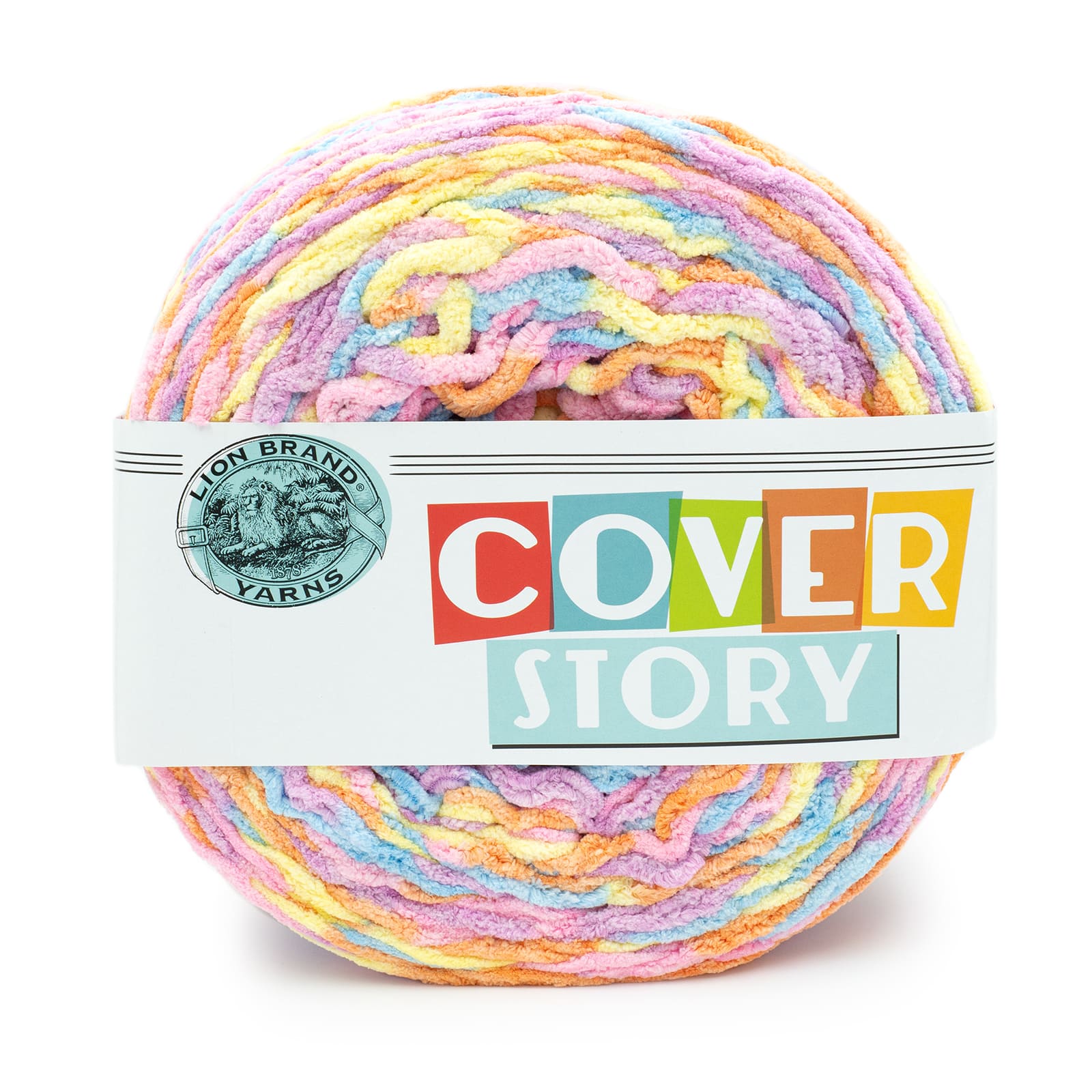 Lion Brand Cover Story Thick & Quick Yarn - Sunset, 39 Yards