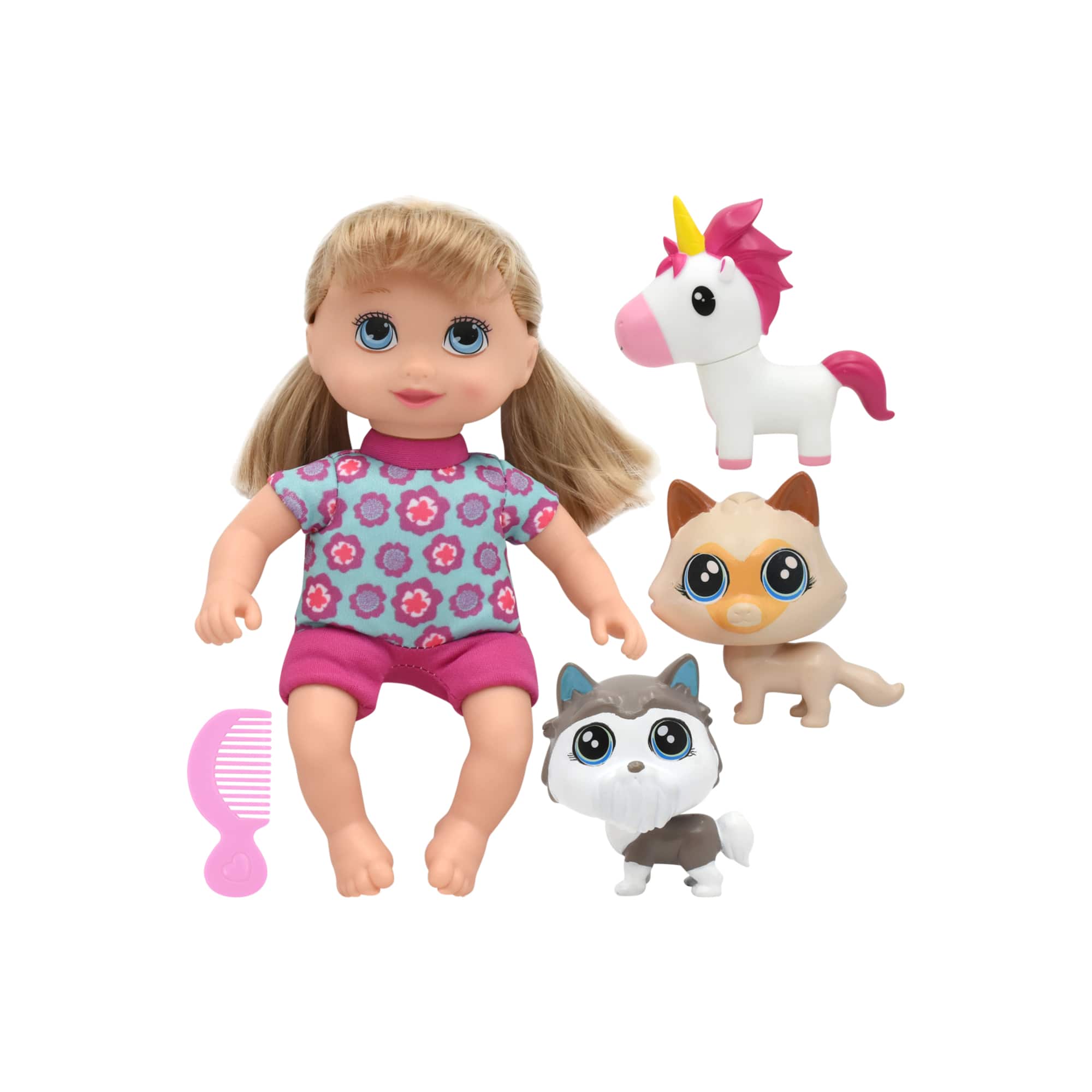 Little Darlings Little Sweeties Pet Parade With 10" Doll