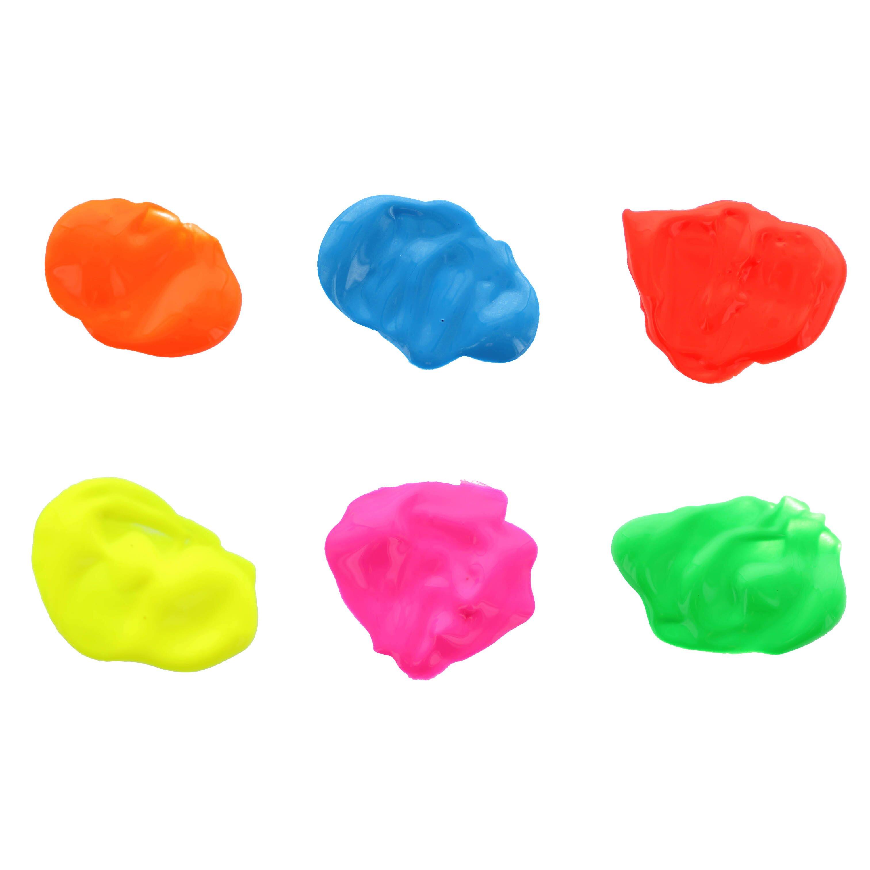 Pro Art&#xAE; Fluorescent 6 Color Liquid Tempera Paint Set