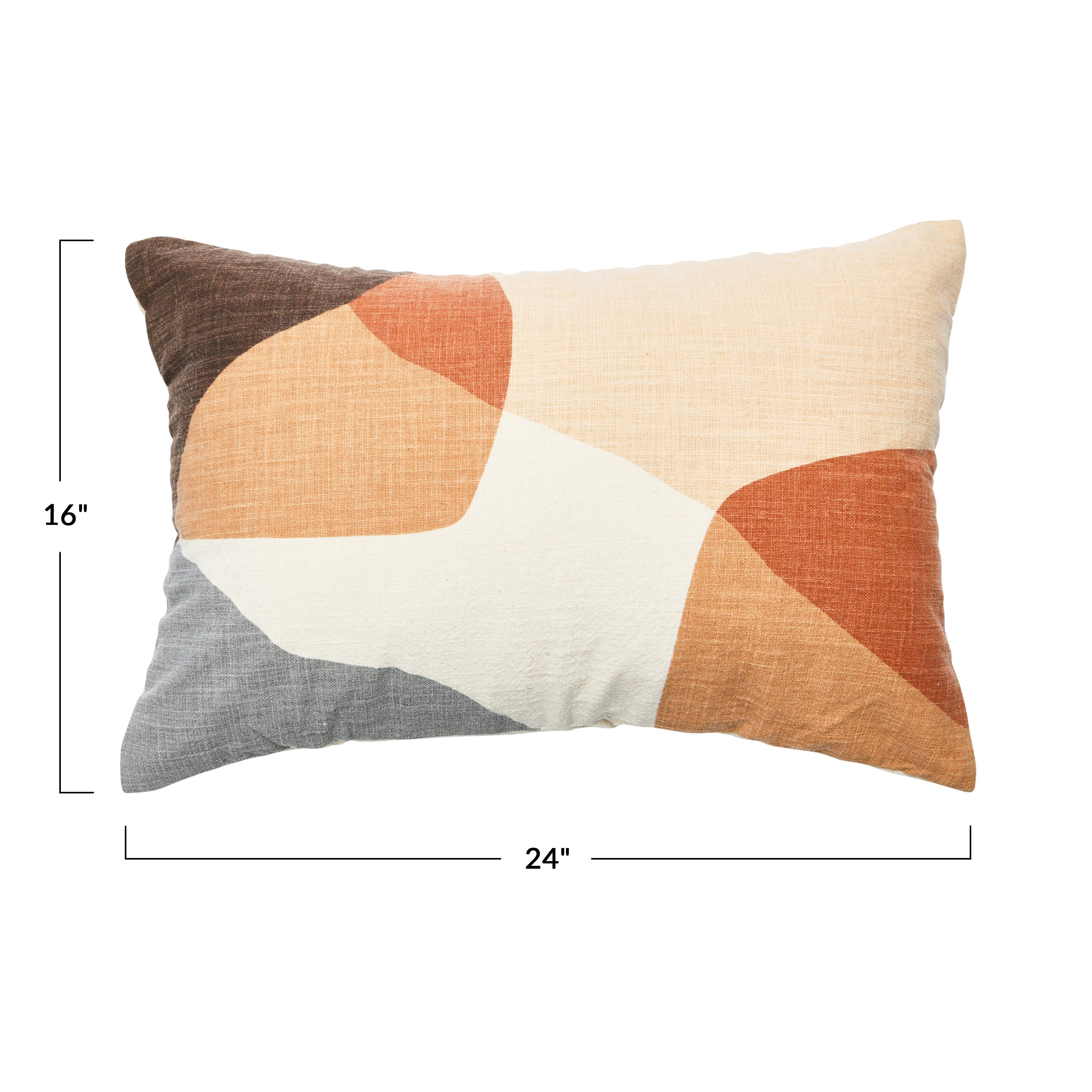 Hello Honey&#xAE; Cotton Geometric Lumbar Decorative Throw Pillow