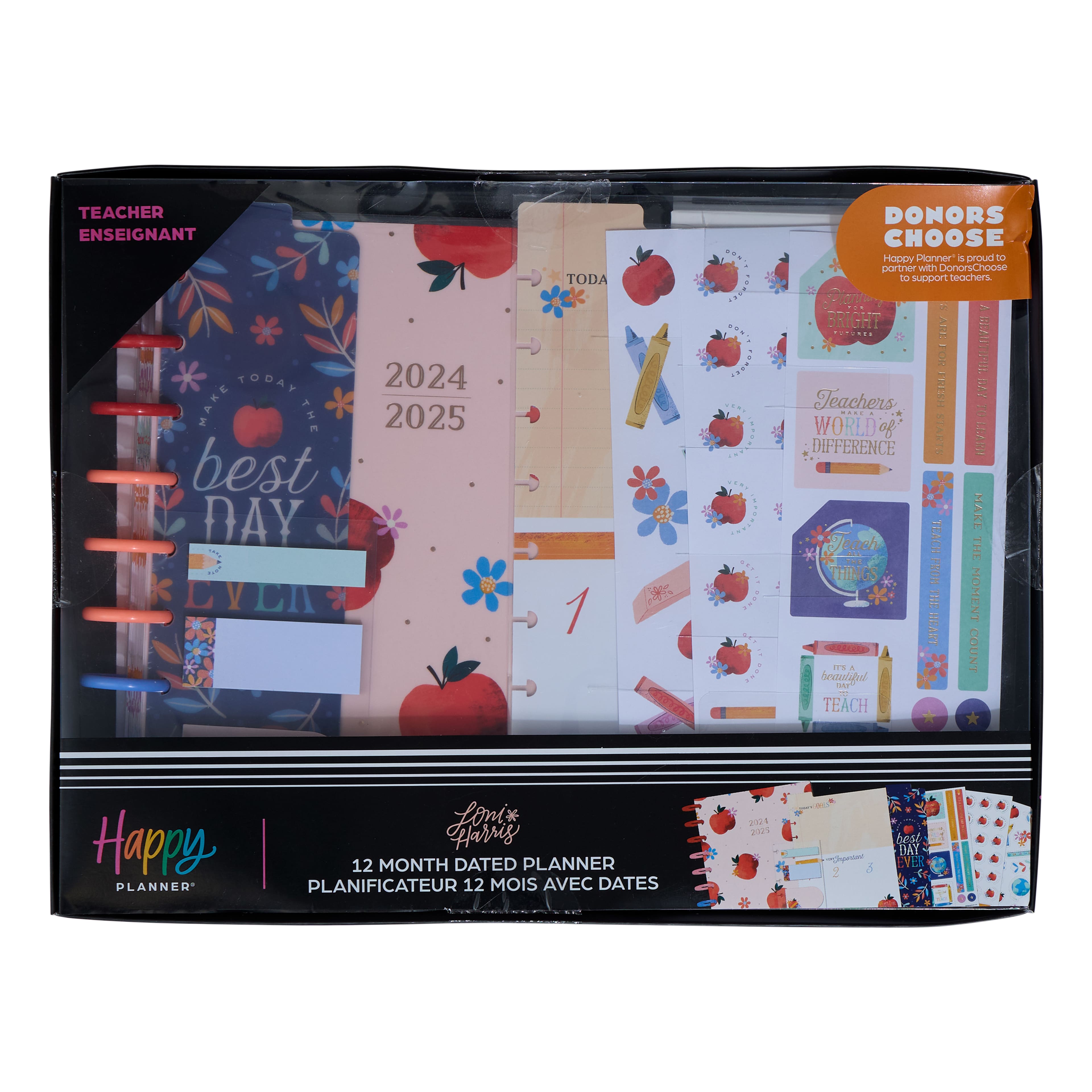 The Classic Happy Planner&#xAE; Classroom Brights Teacher Box Kit