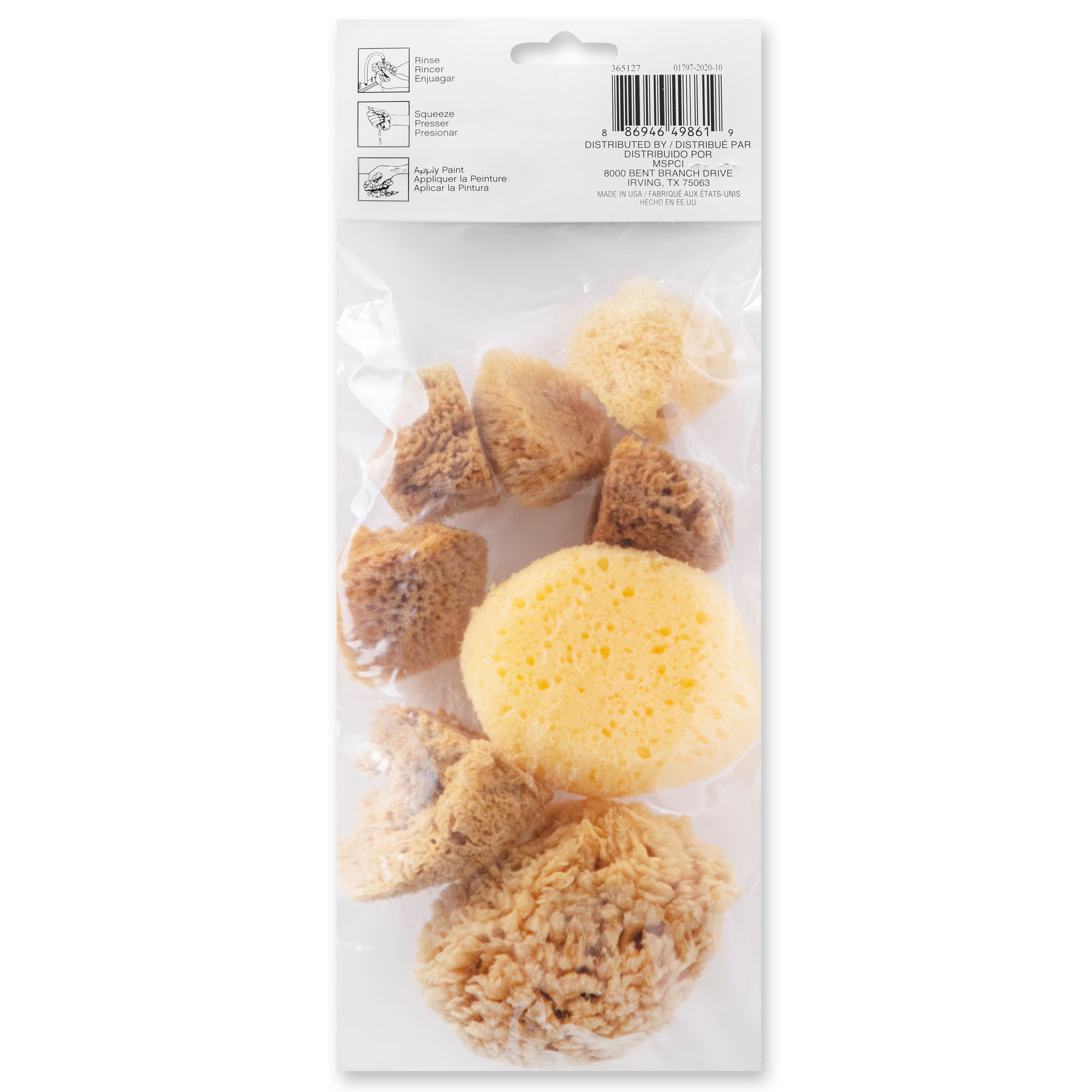 6 Pack: Variety Sponge Value Pack by Craft Smart&#xAE;